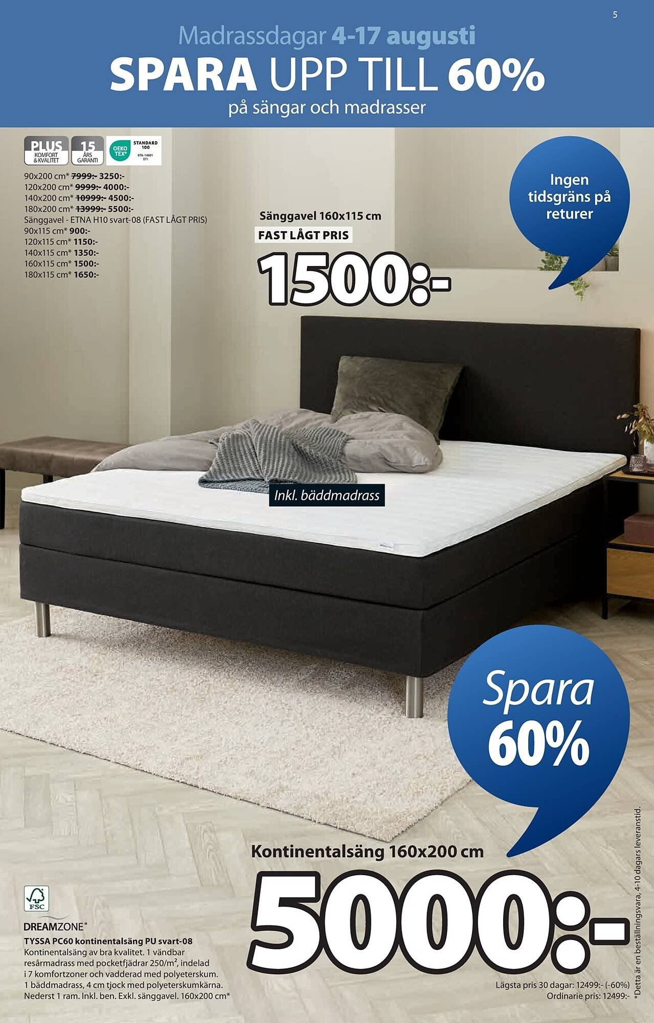 JYSK reklamblad (2025-08-04 - 2025-08-17)