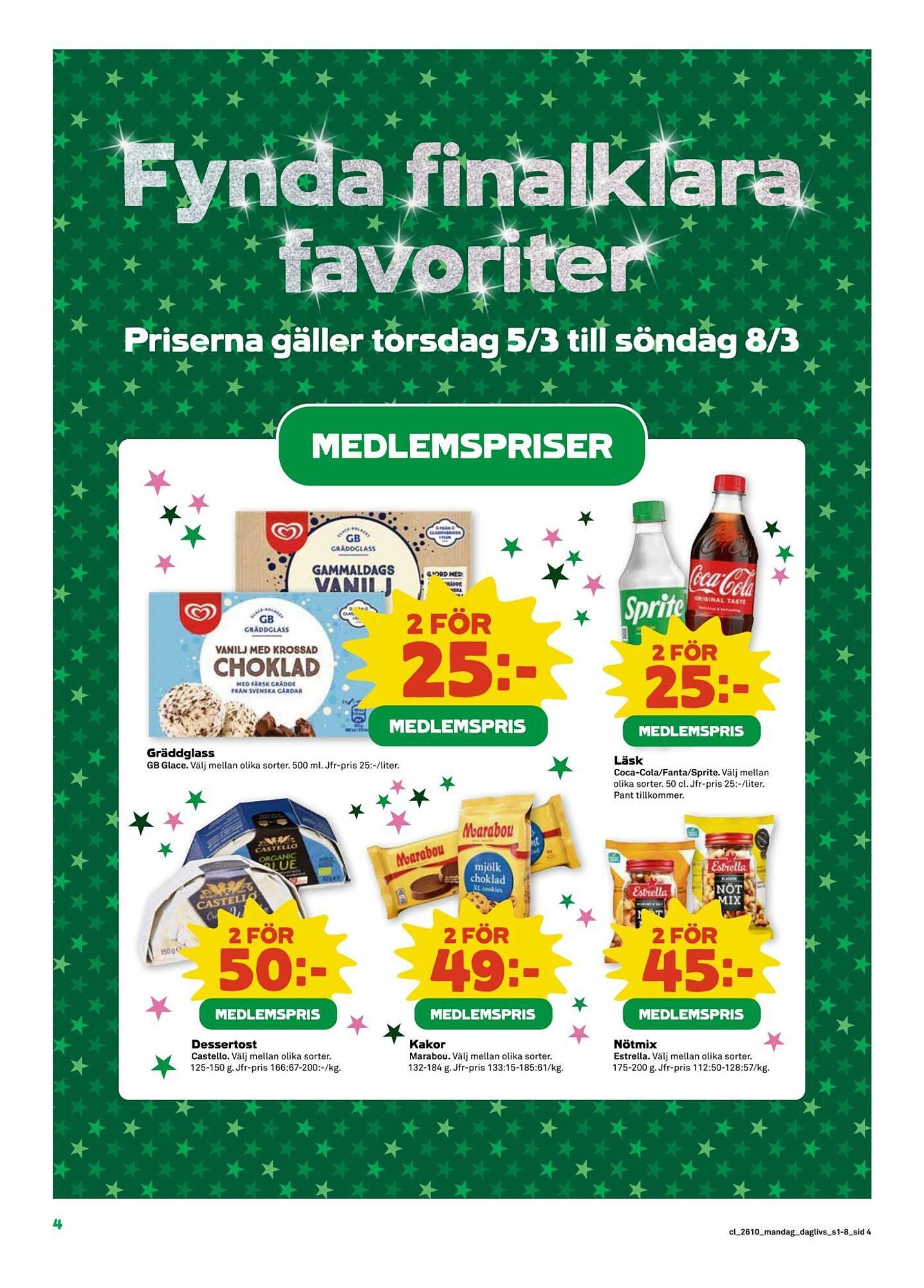 Coop Daglivs reklamblad