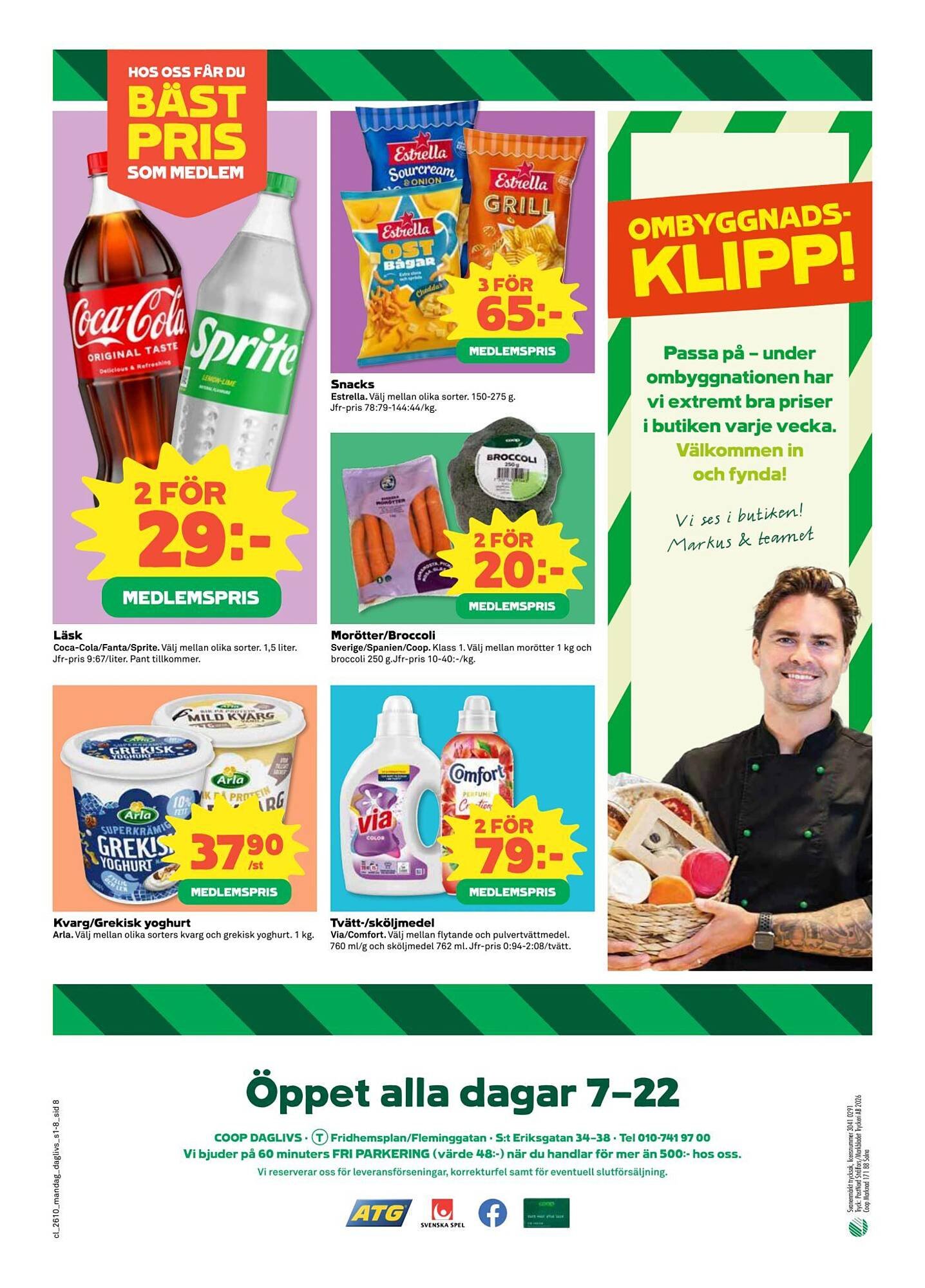 Coop Daglivs reklamblad