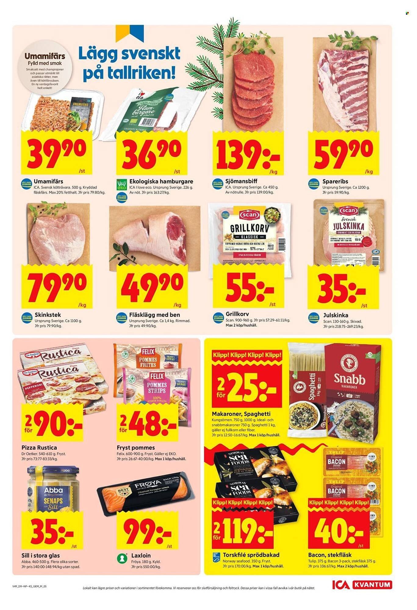 ICA Supermarket reklamblad (2025-12-01 - 2025-12-07)