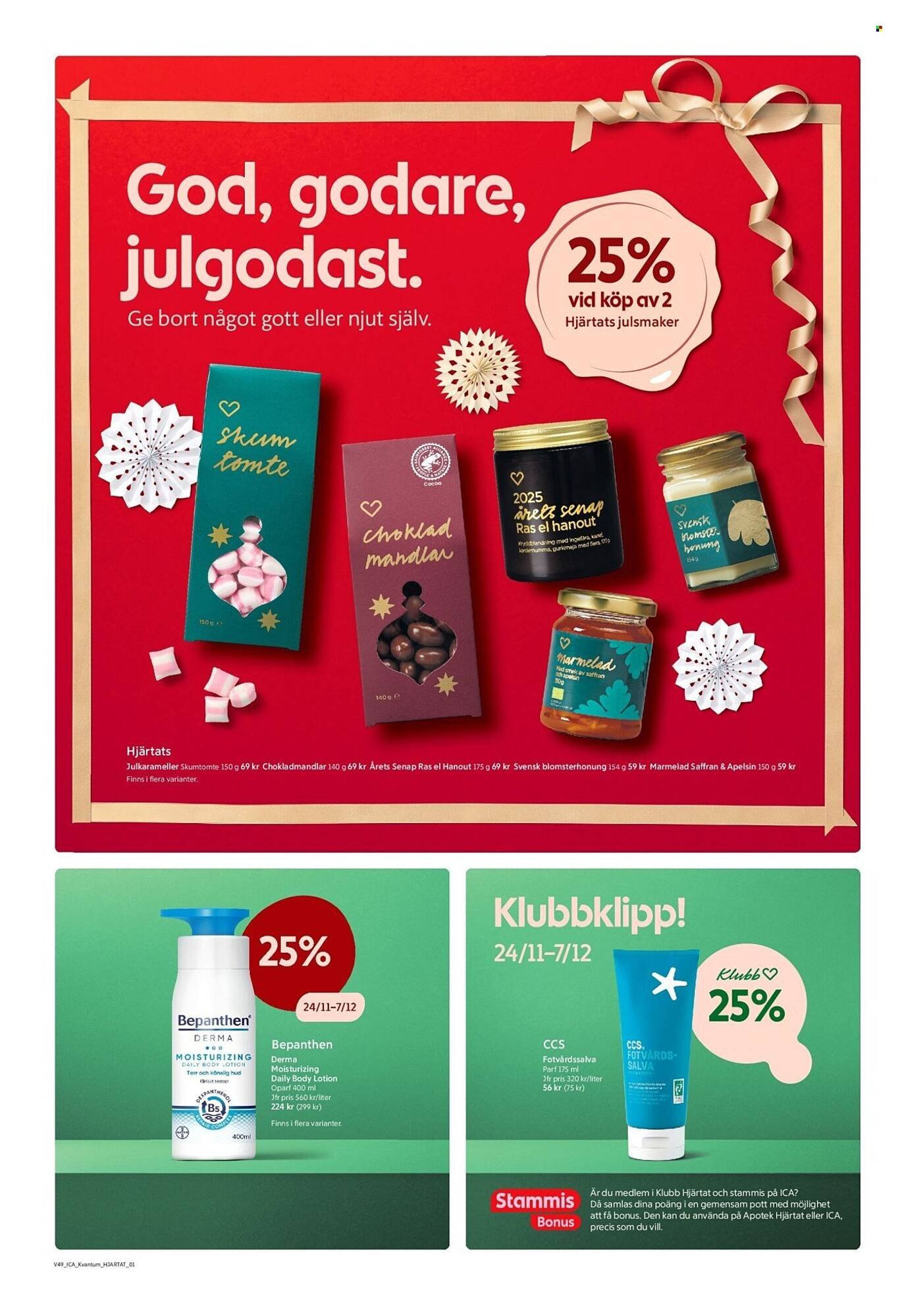 ICA Supermarket reklamblad (2025-12-01 - 2025-12-07)