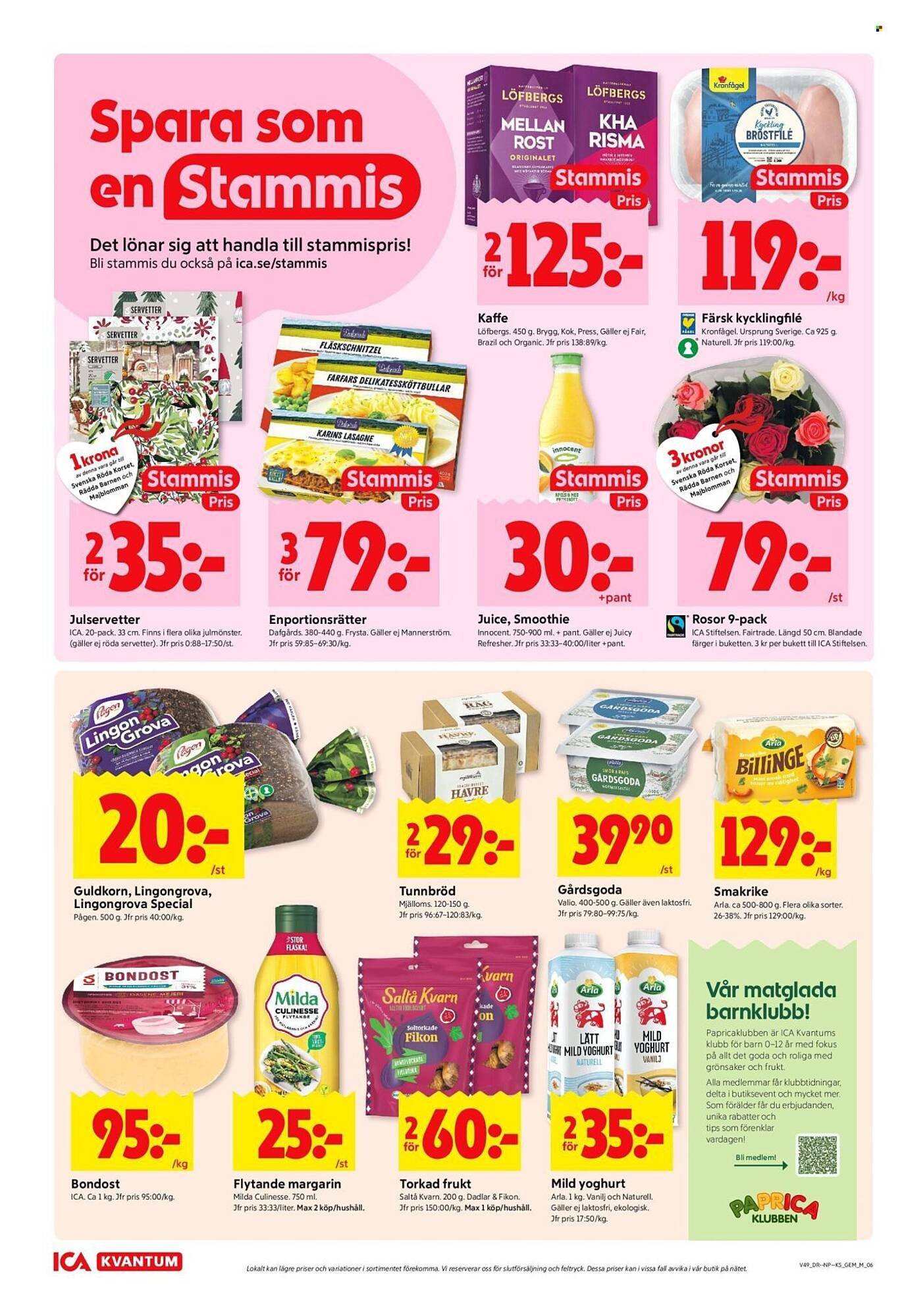 ICA Supermarket reklamblad (2025-12-01 - 2025-12-07)