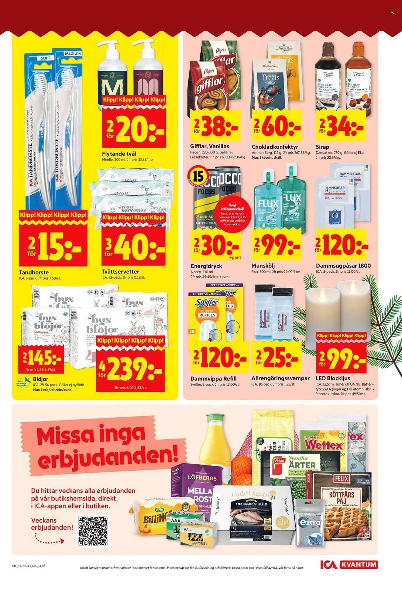 ICA Supermarket reklamblad (2025-12-01 - 2025-12-07)