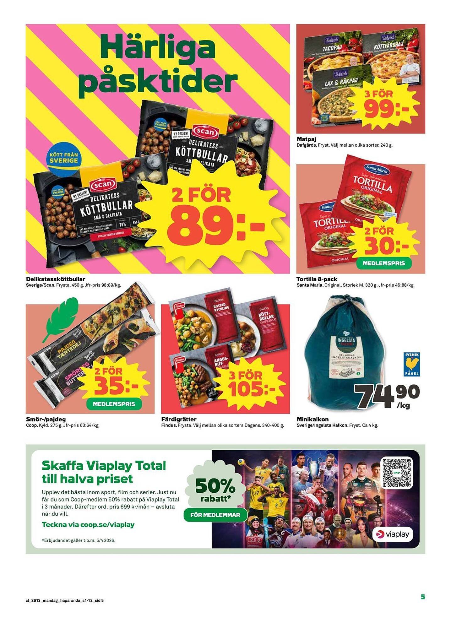 Coop Extra reklamblad