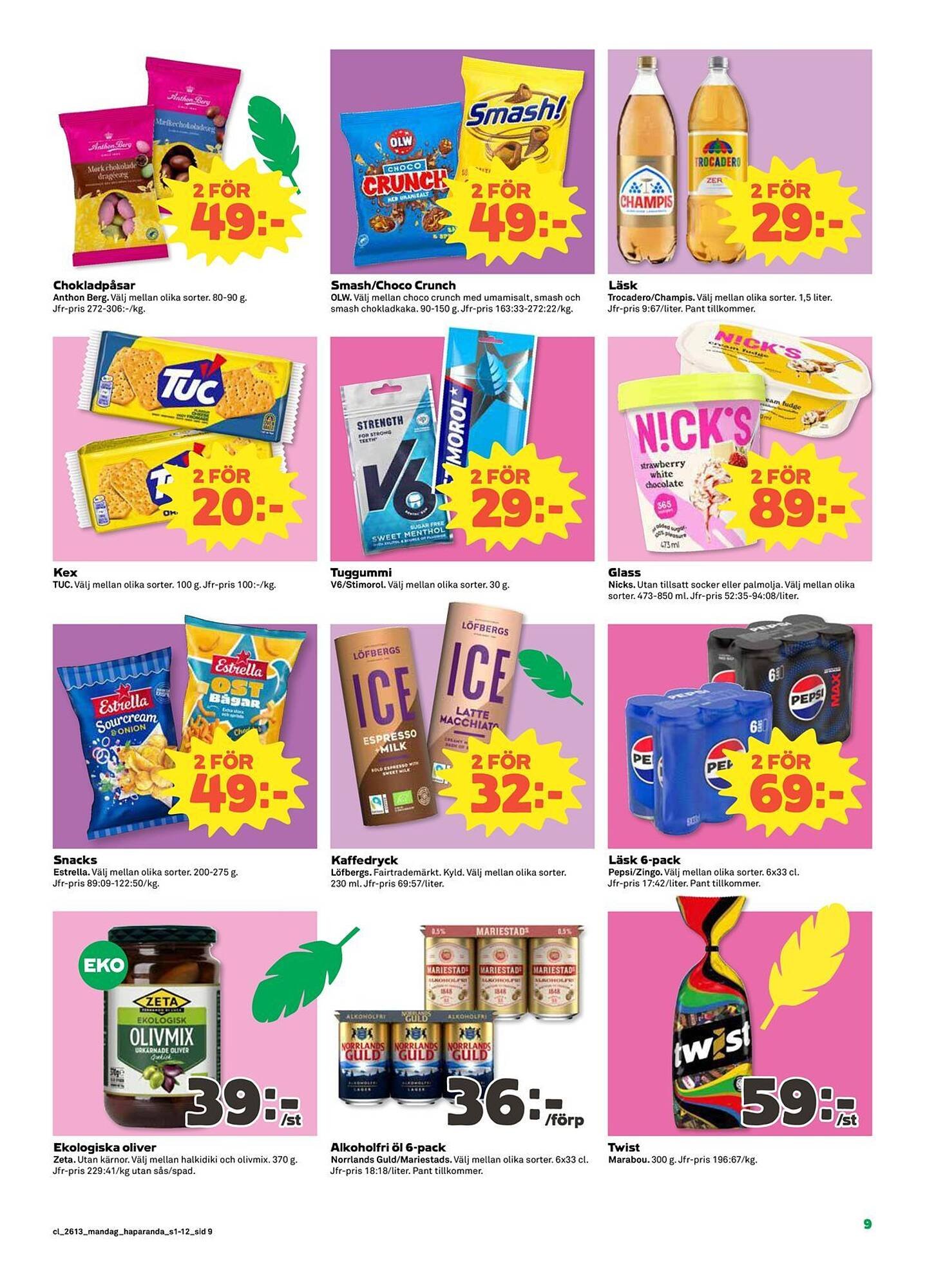 Coop Extra reklamblad