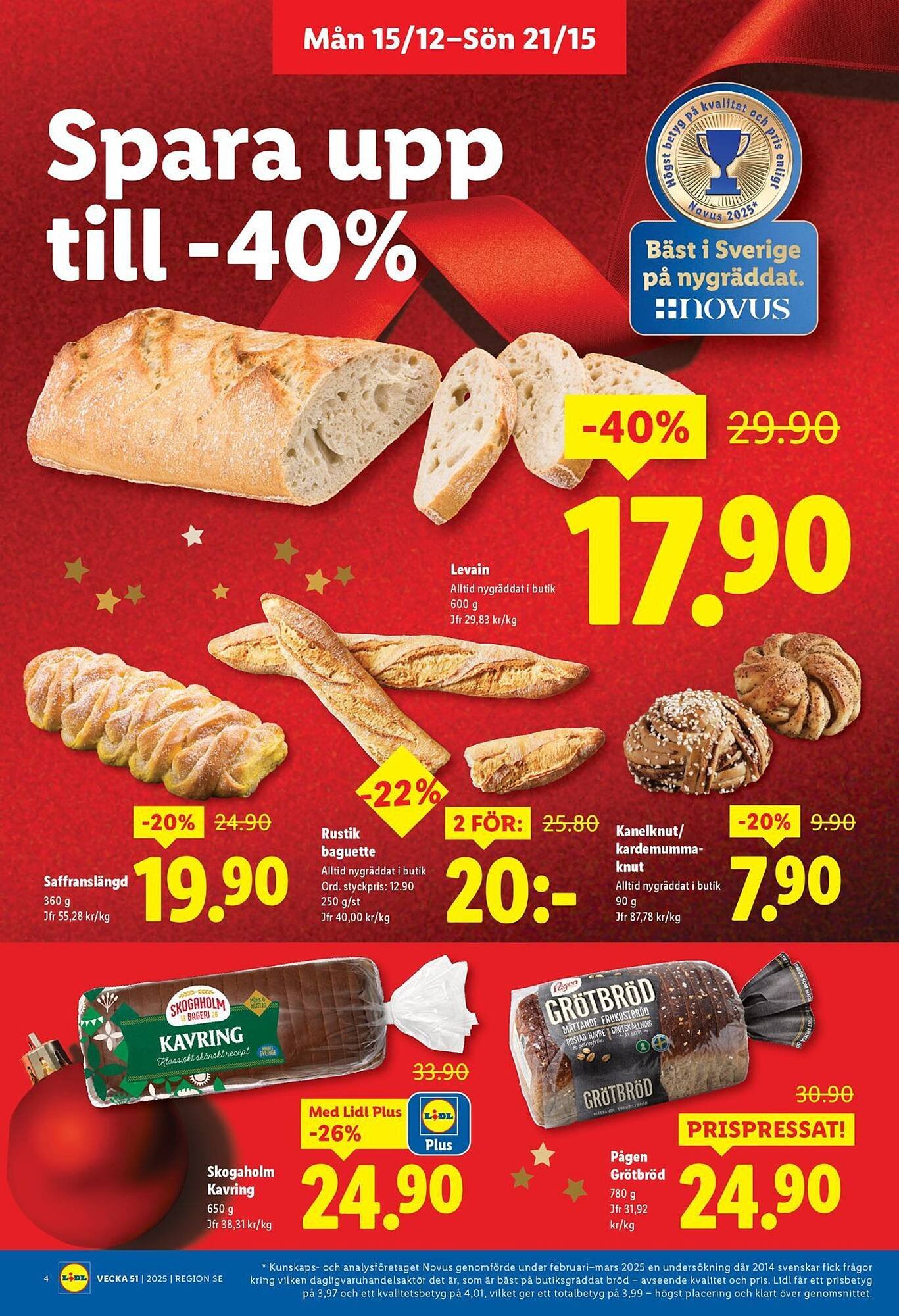 Lidl reklamblad (2025-12-15 - 2025-12-21)