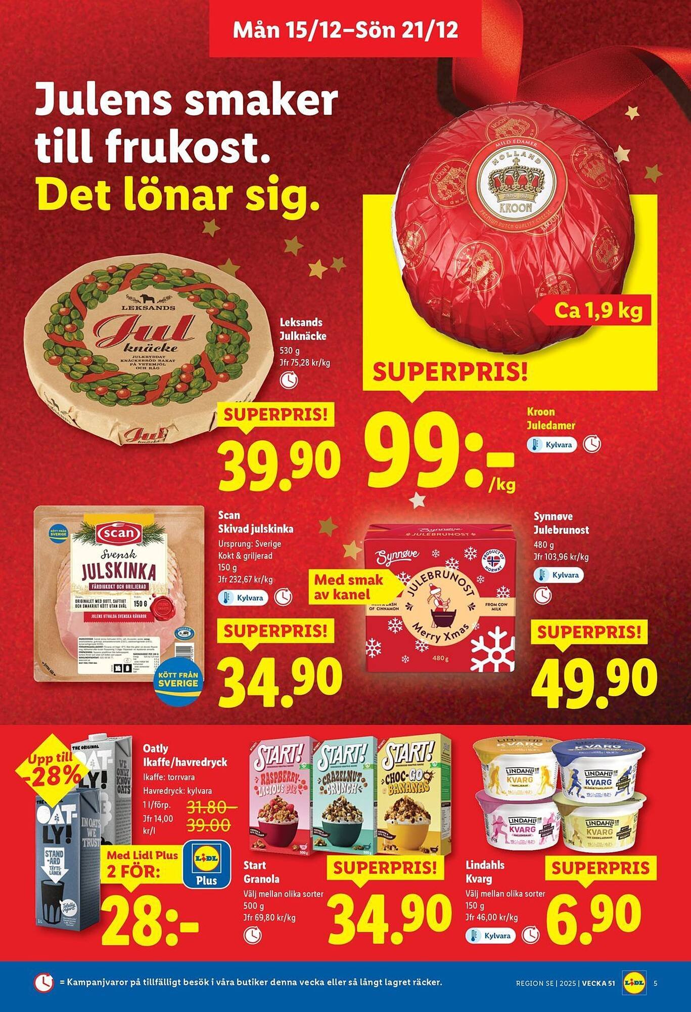 Lidl reklamblad (2025-12-15 - 2025-12-21)