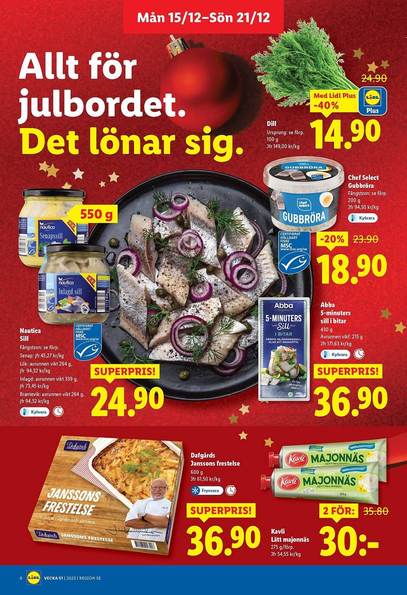 Lidl reklamblad (2025-12-15 - 2025-12-21)