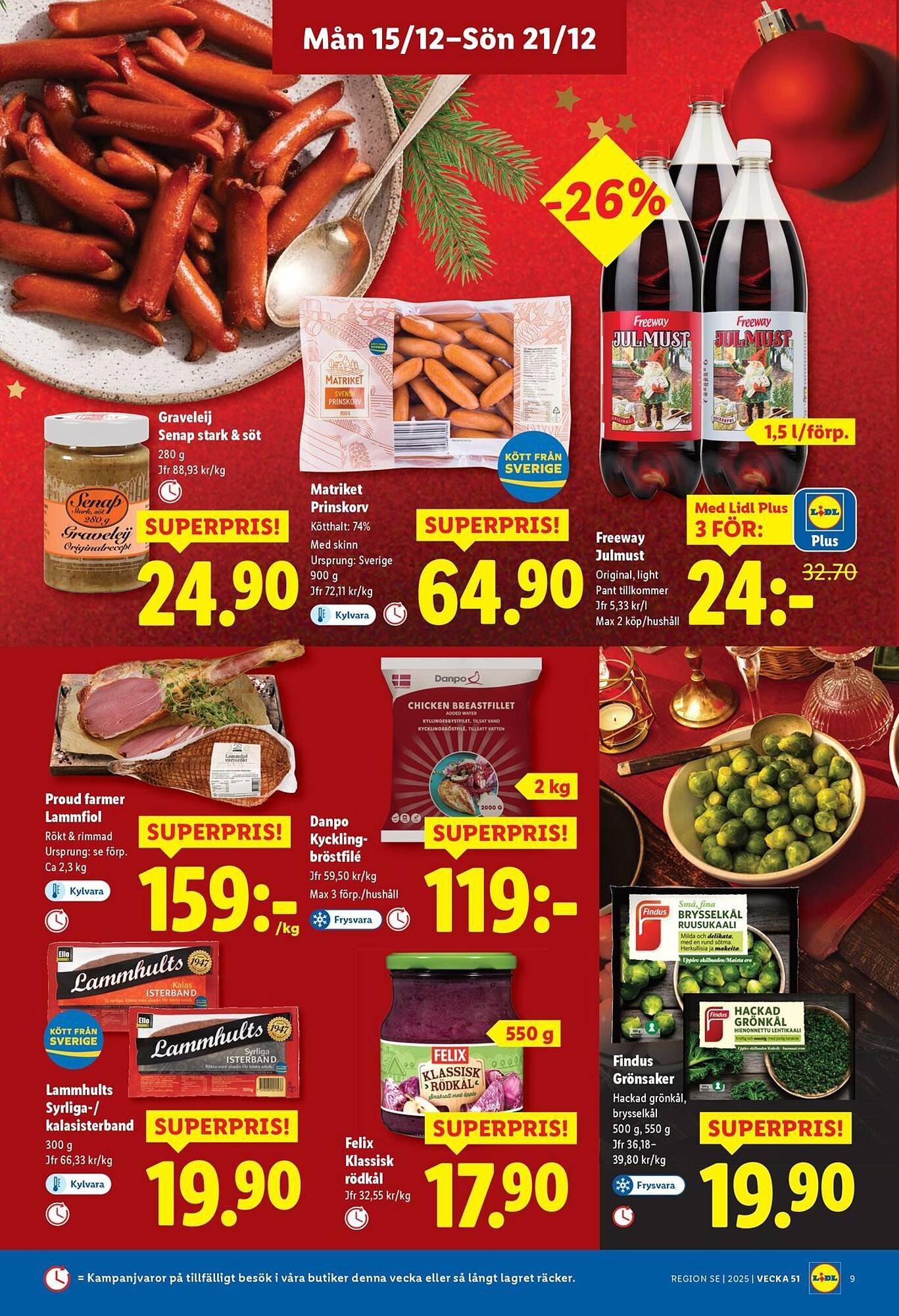 Lidl reklamblad (2025-12-15 - 2025-12-21)