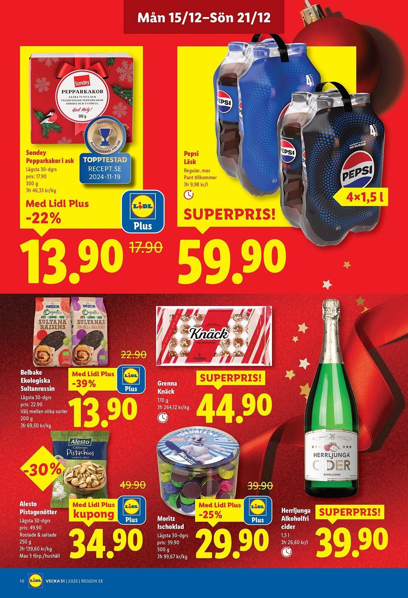 Lidl reklamblad (2025-12-15 - 2025-12-21)