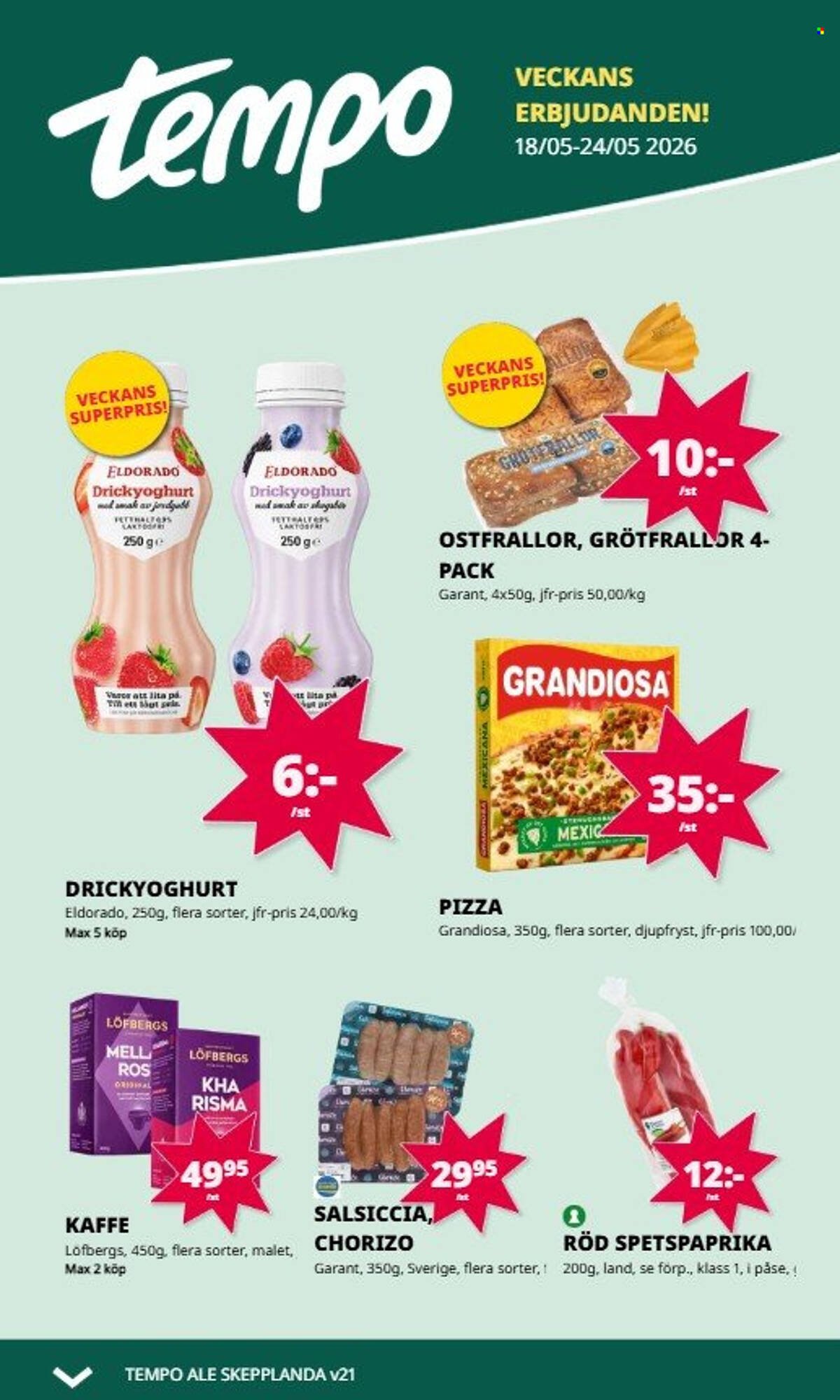 Tempo reklamblad