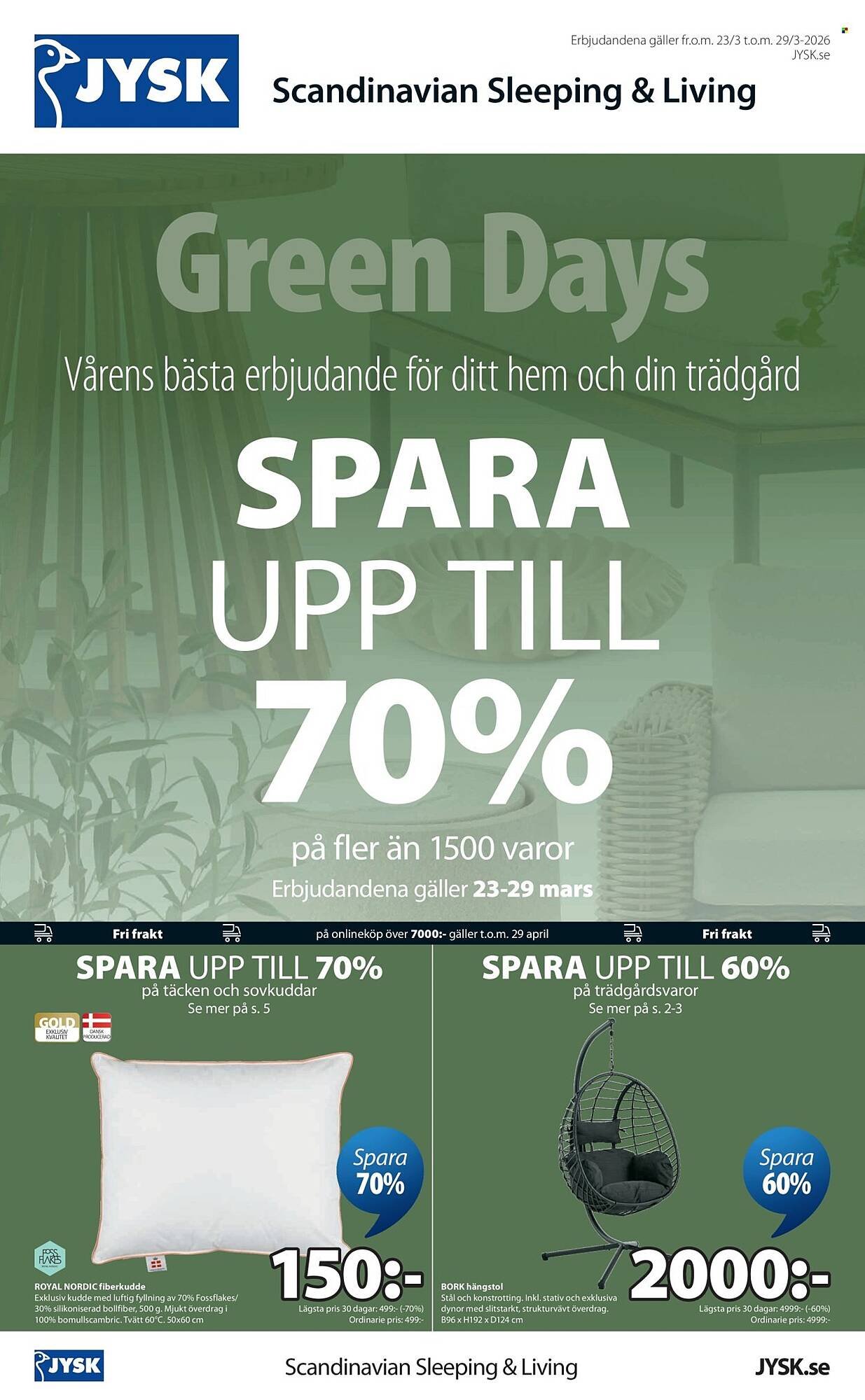 JYSK reklamblad (2026-03-23 - 2026-03-29)