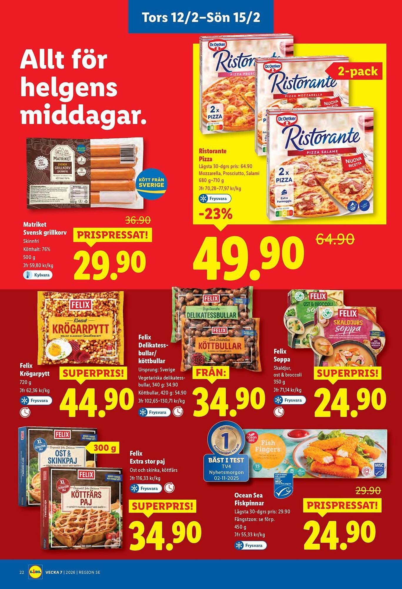 Lidl reklamblad