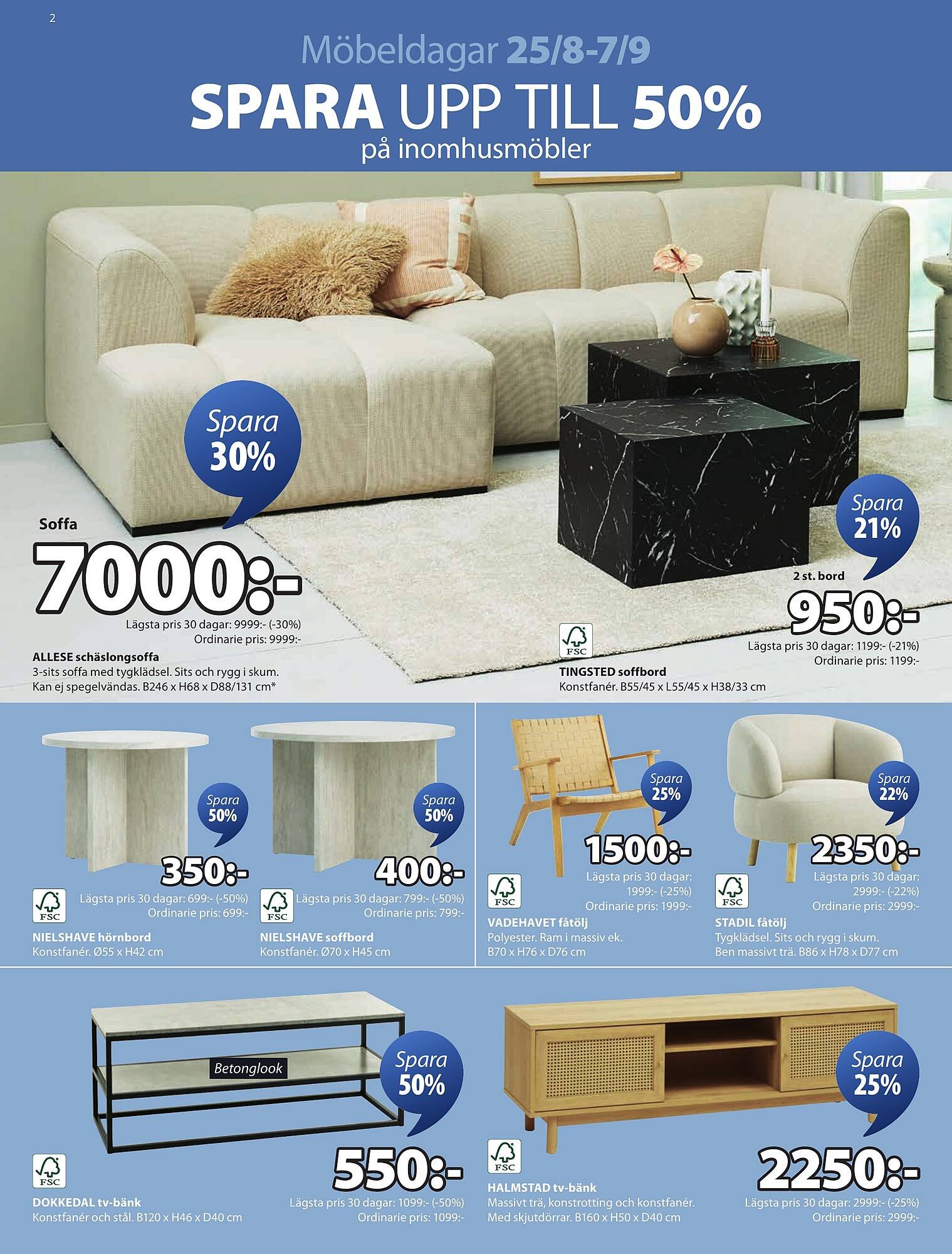 JYSK reklamblad (2025-08-25 - 2025-09-07)