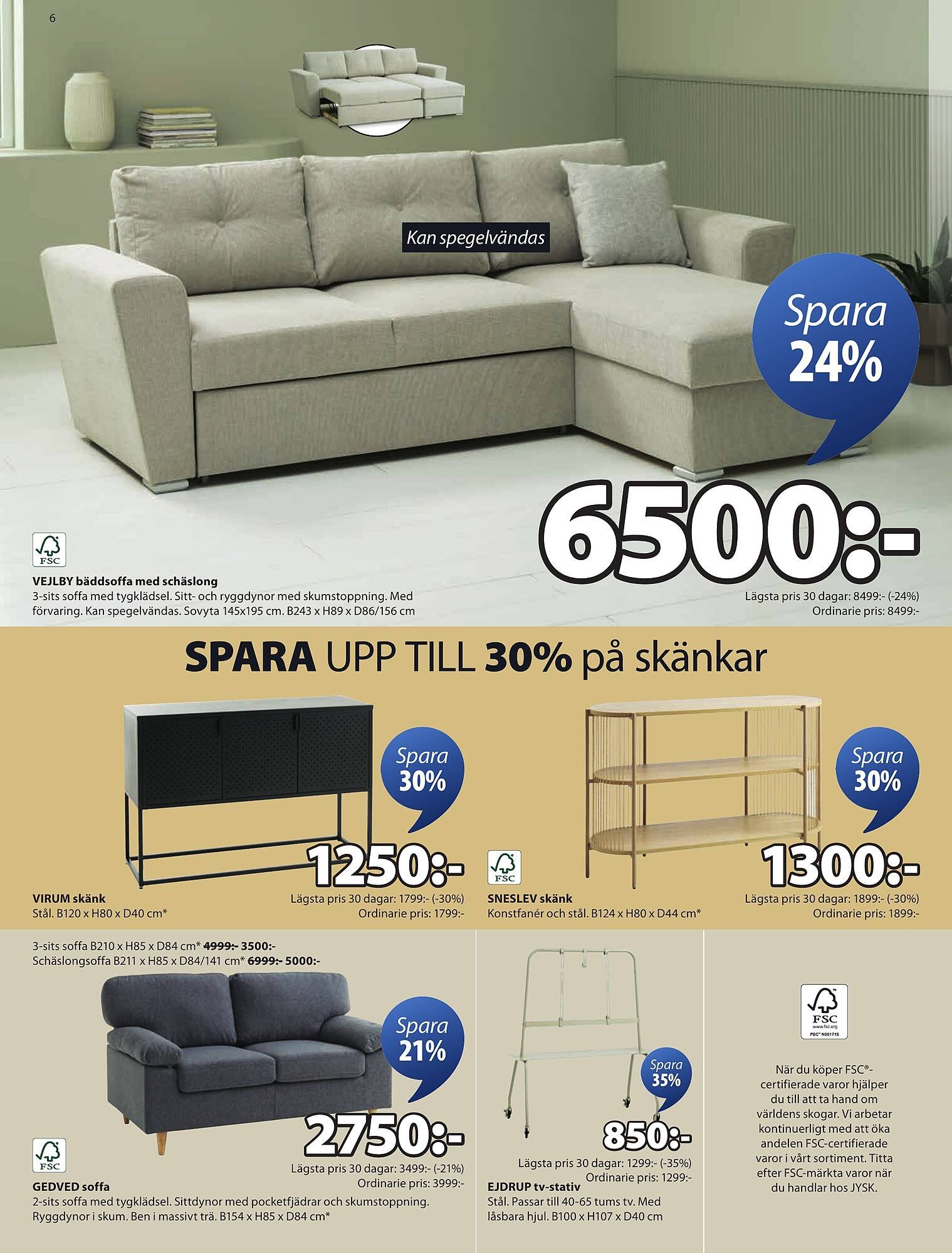 JYSK reklamblad (2025-08-25 - 2025-09-07)