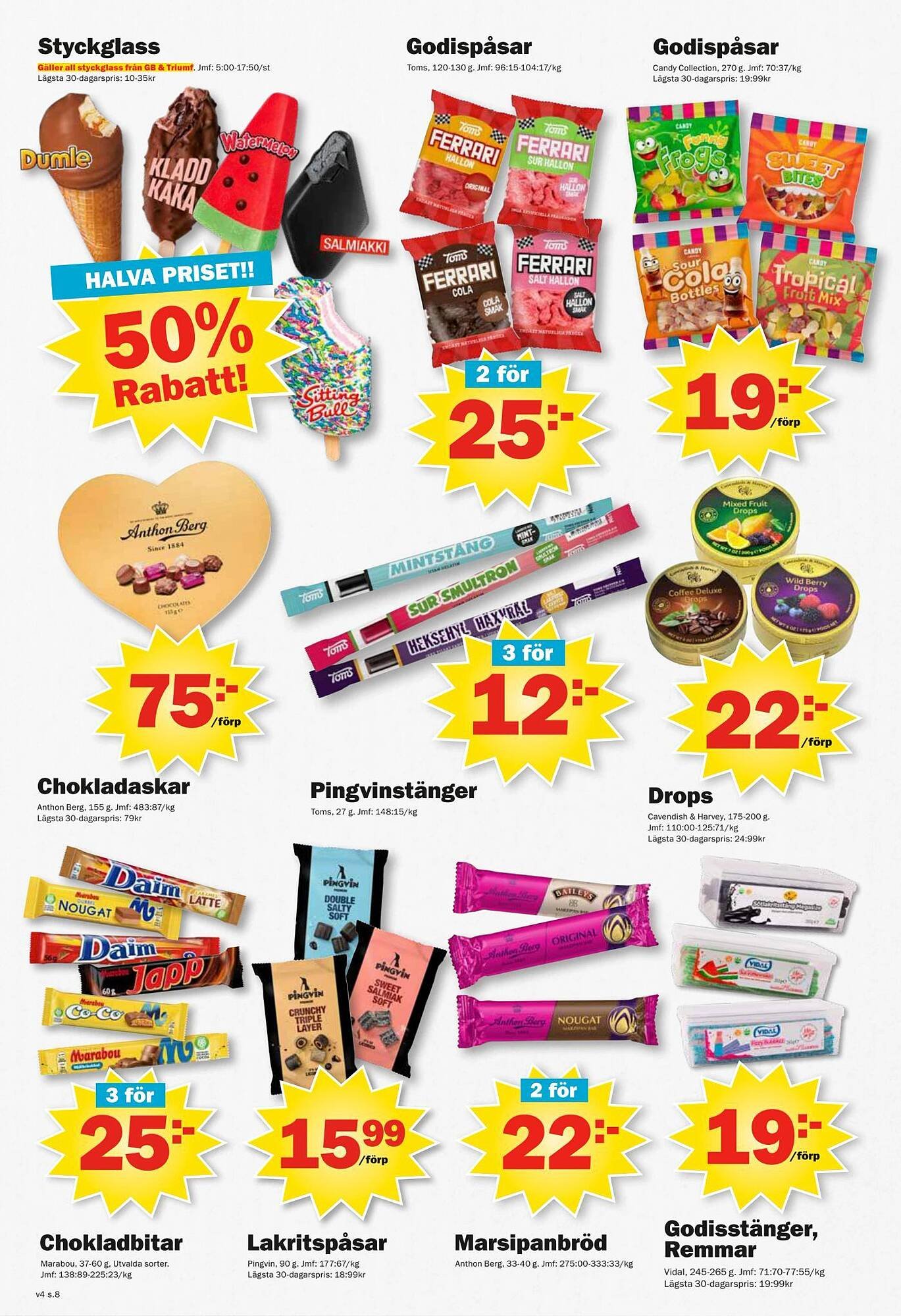 Pekås reklamblad