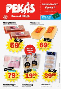 Pekås reklamblad