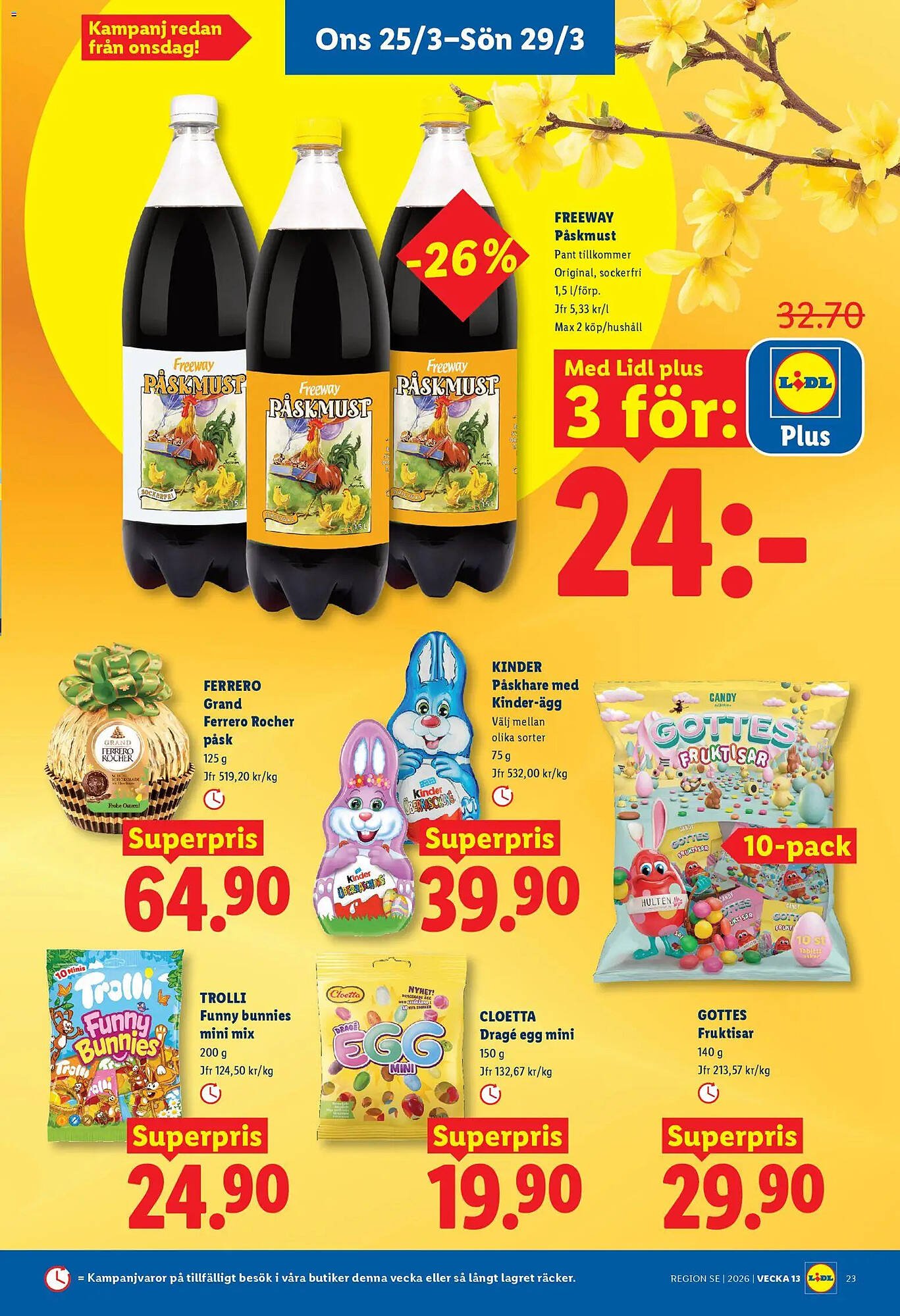 Lidl reklamblad