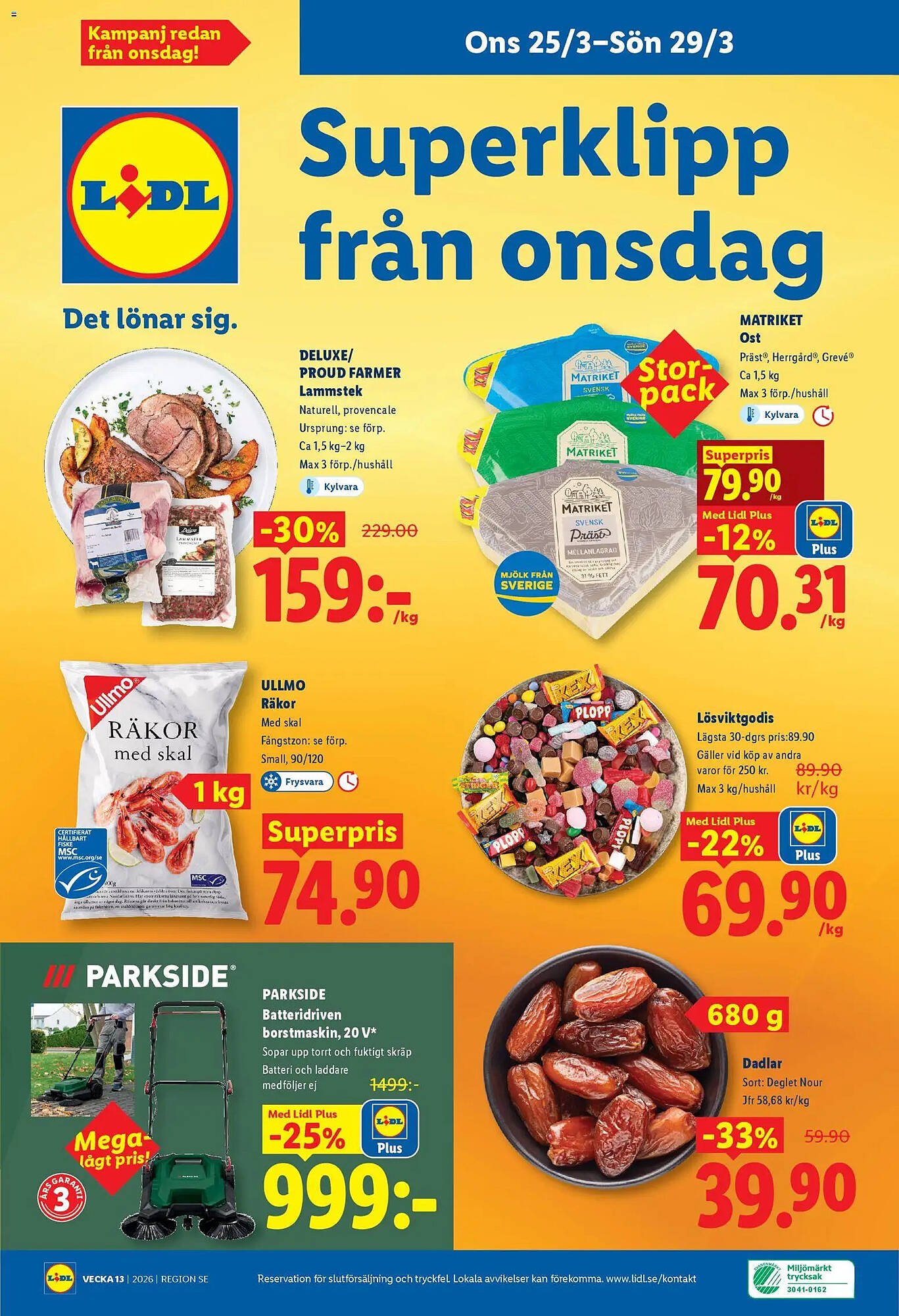 Lidl reklamblad