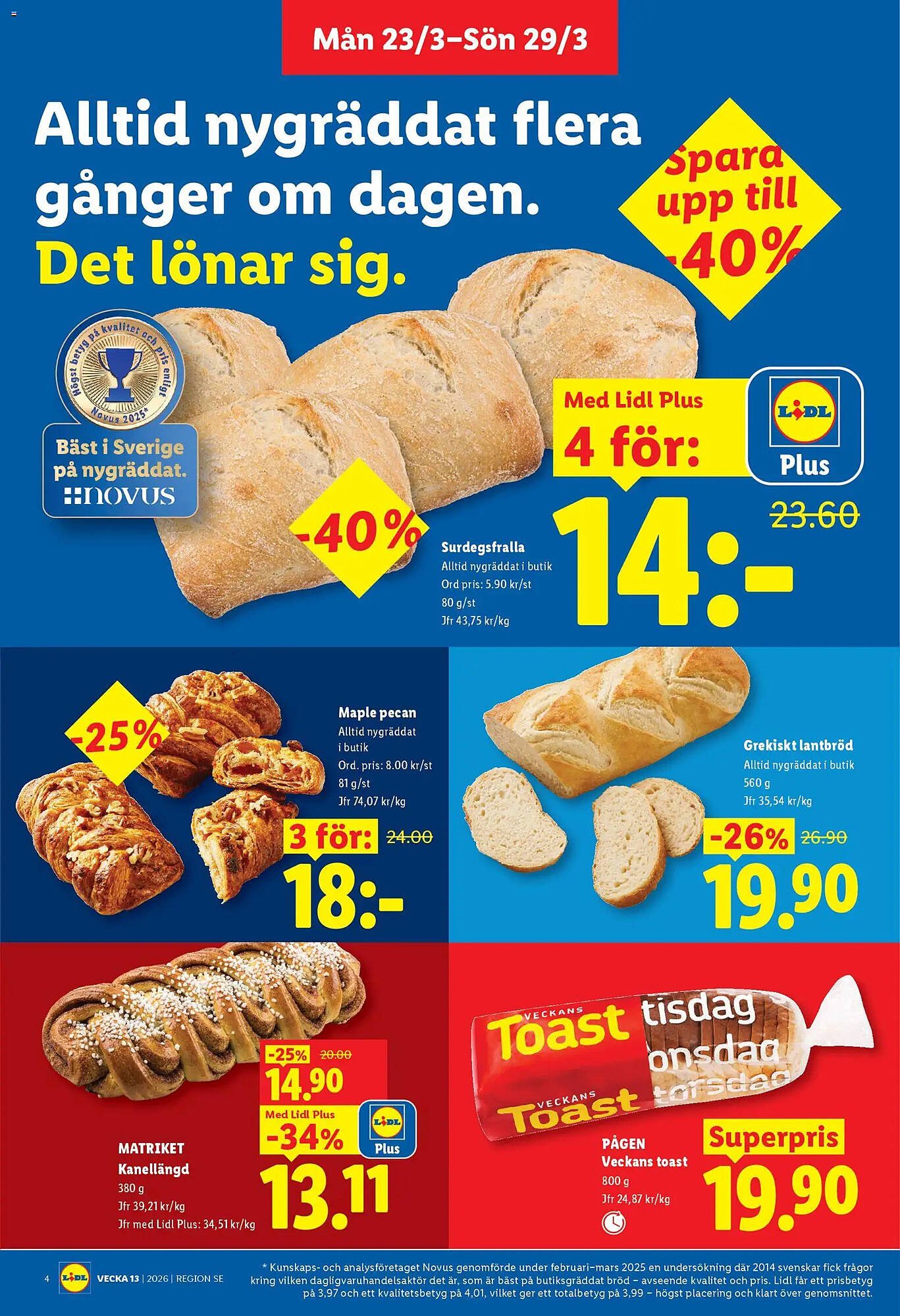 Lidl reklamblad