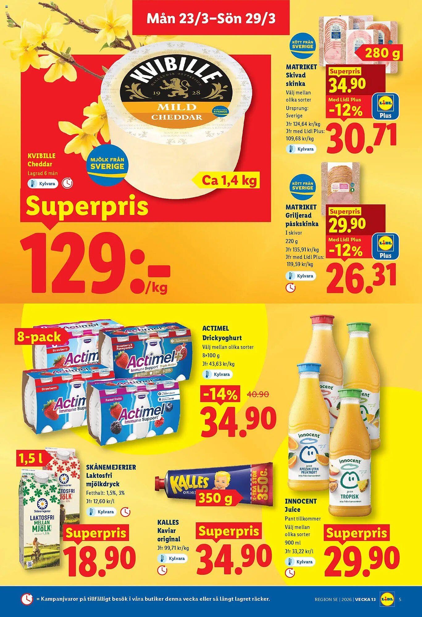 Lidl reklamblad