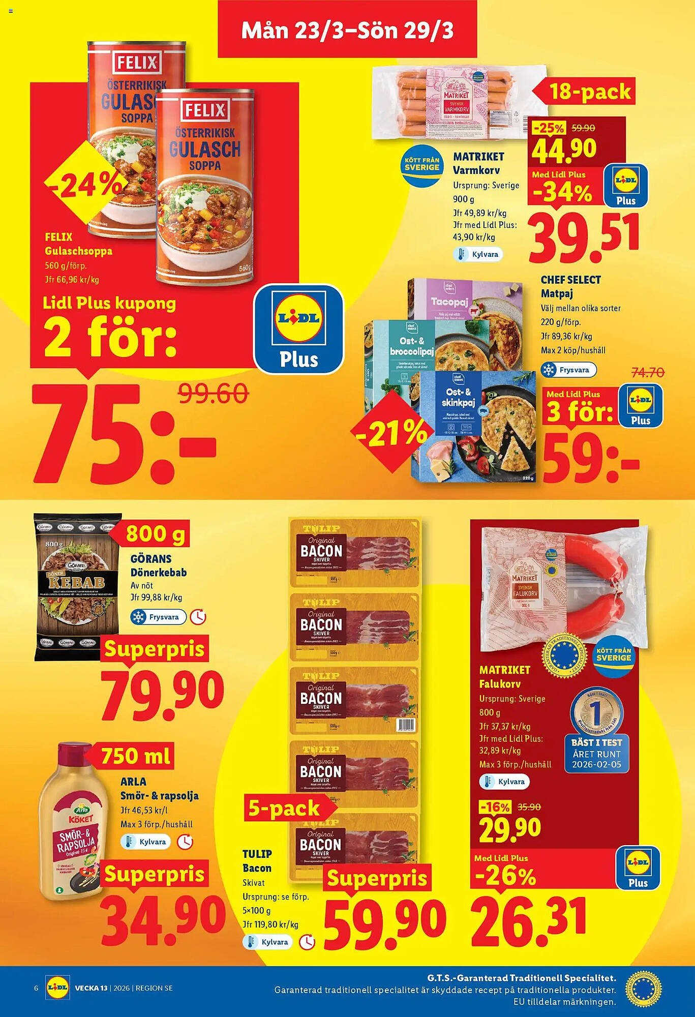 Lidl reklamblad