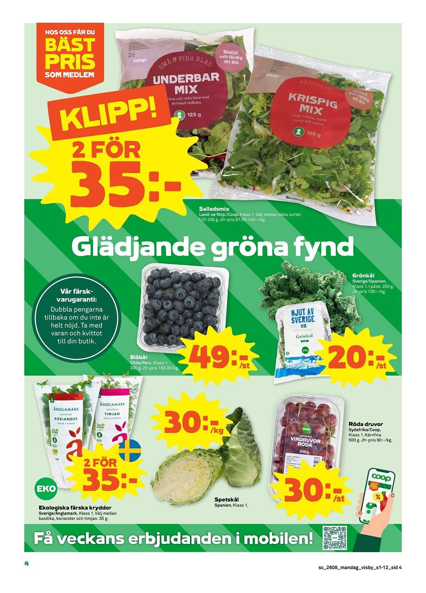 Stora Coop reklamblad