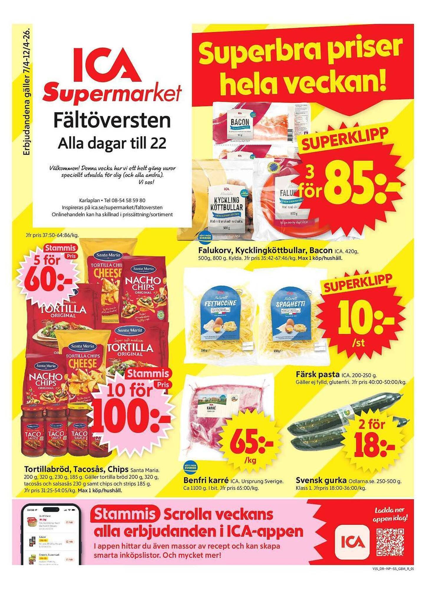 ICA Supermarket reklamblad