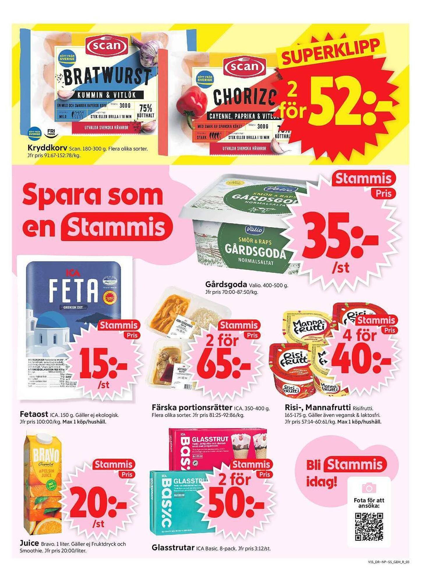 ICA Supermarket reklamblad