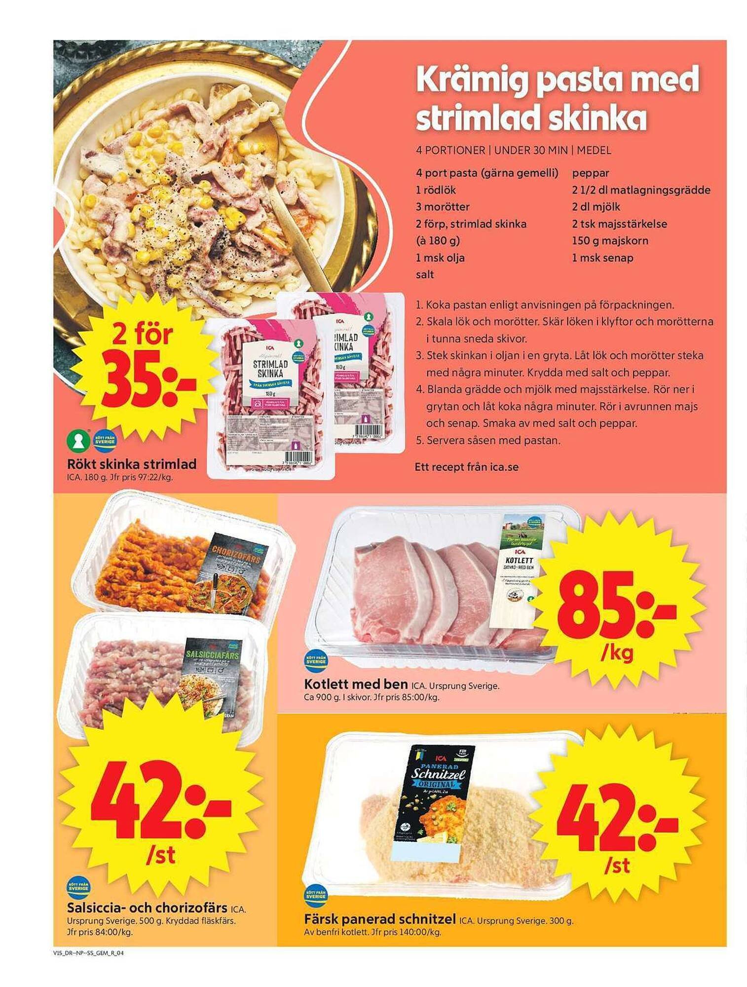 ICA Supermarket reklamblad