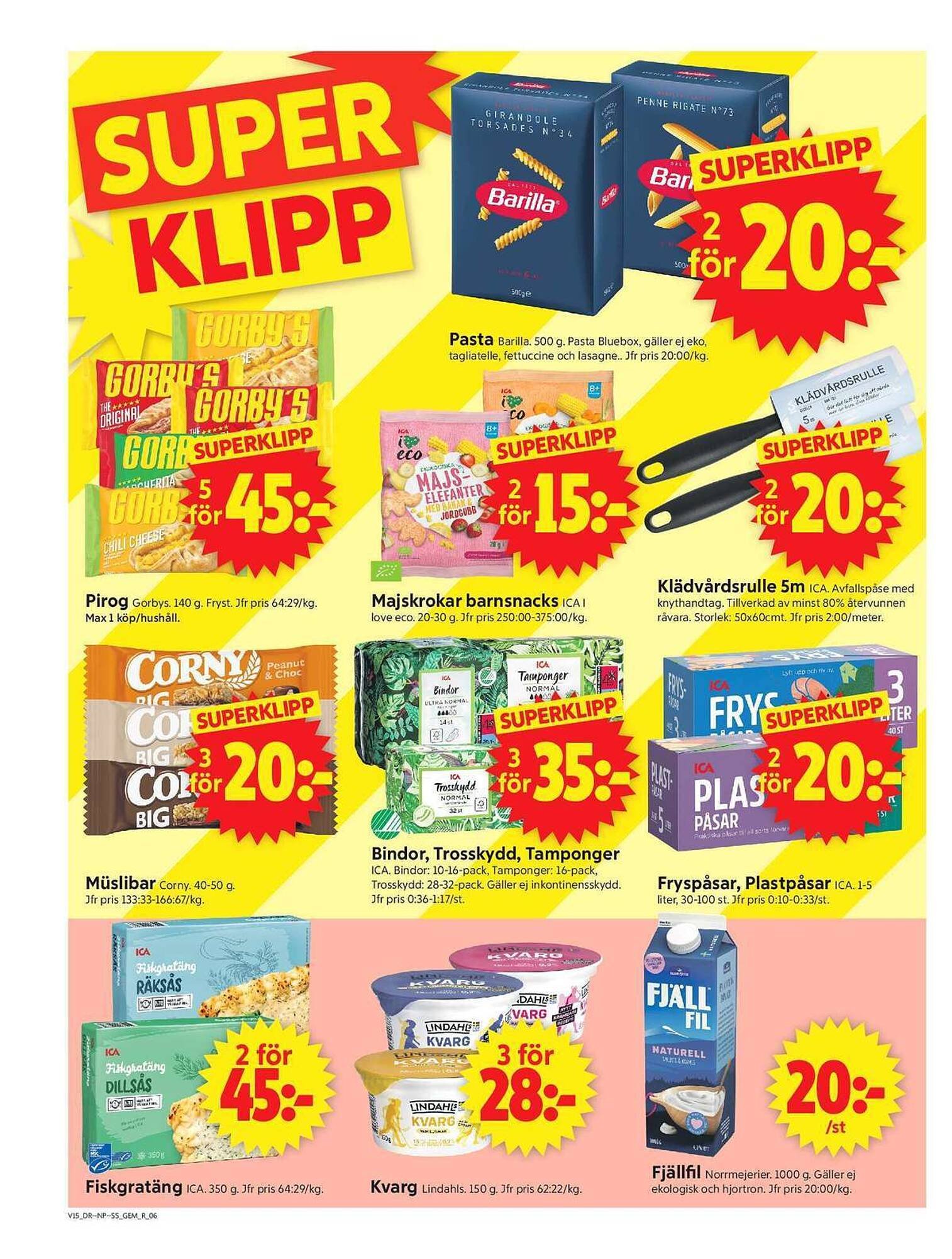 ICA Supermarket reklamblad