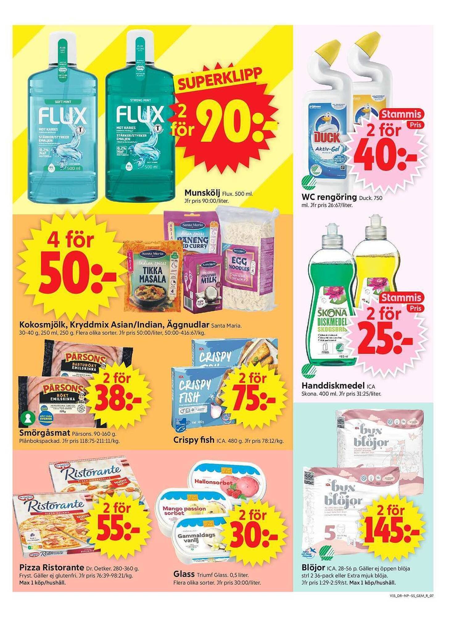 ICA Supermarket reklamblad
