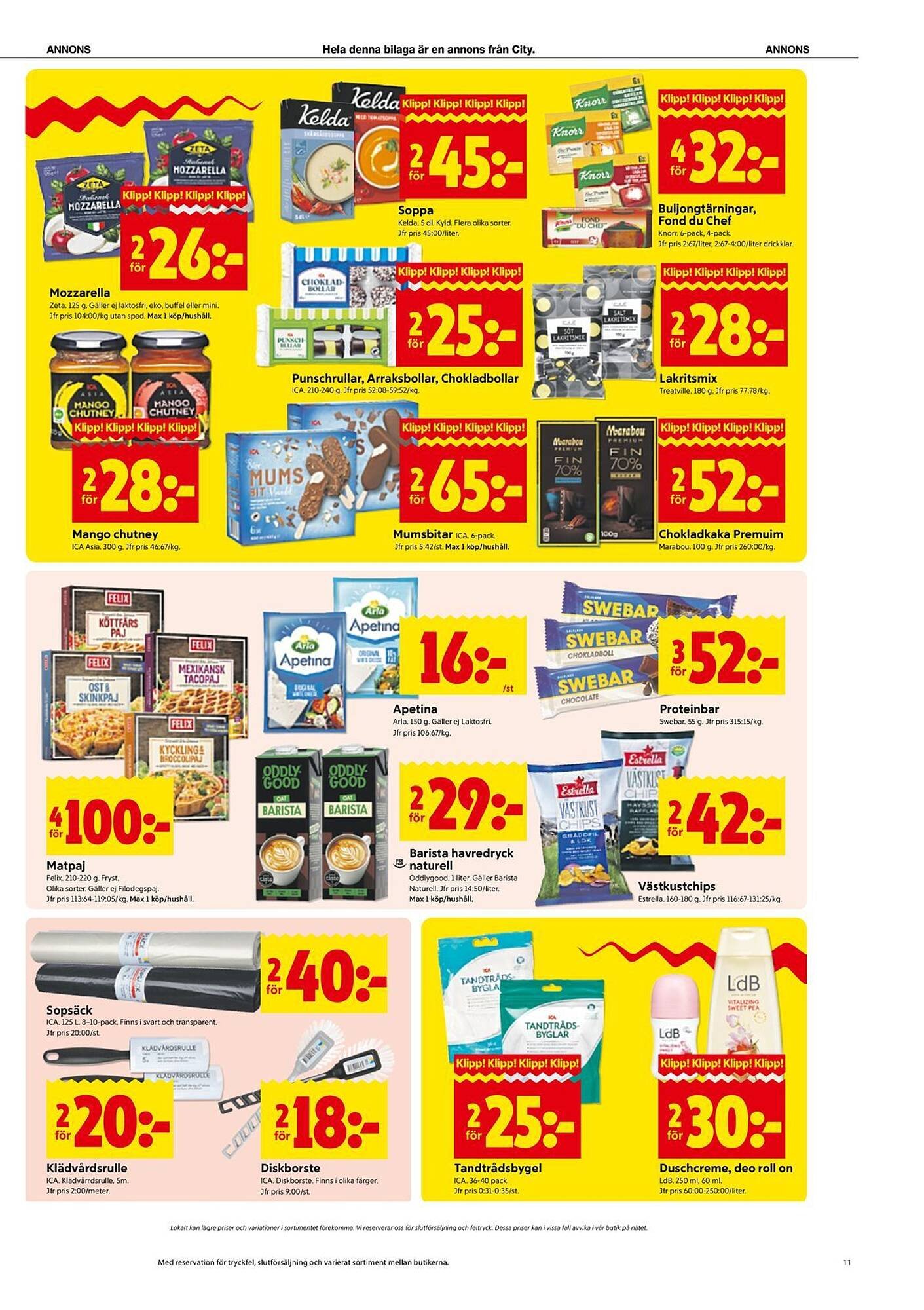 ICA Kvantum reklamblad