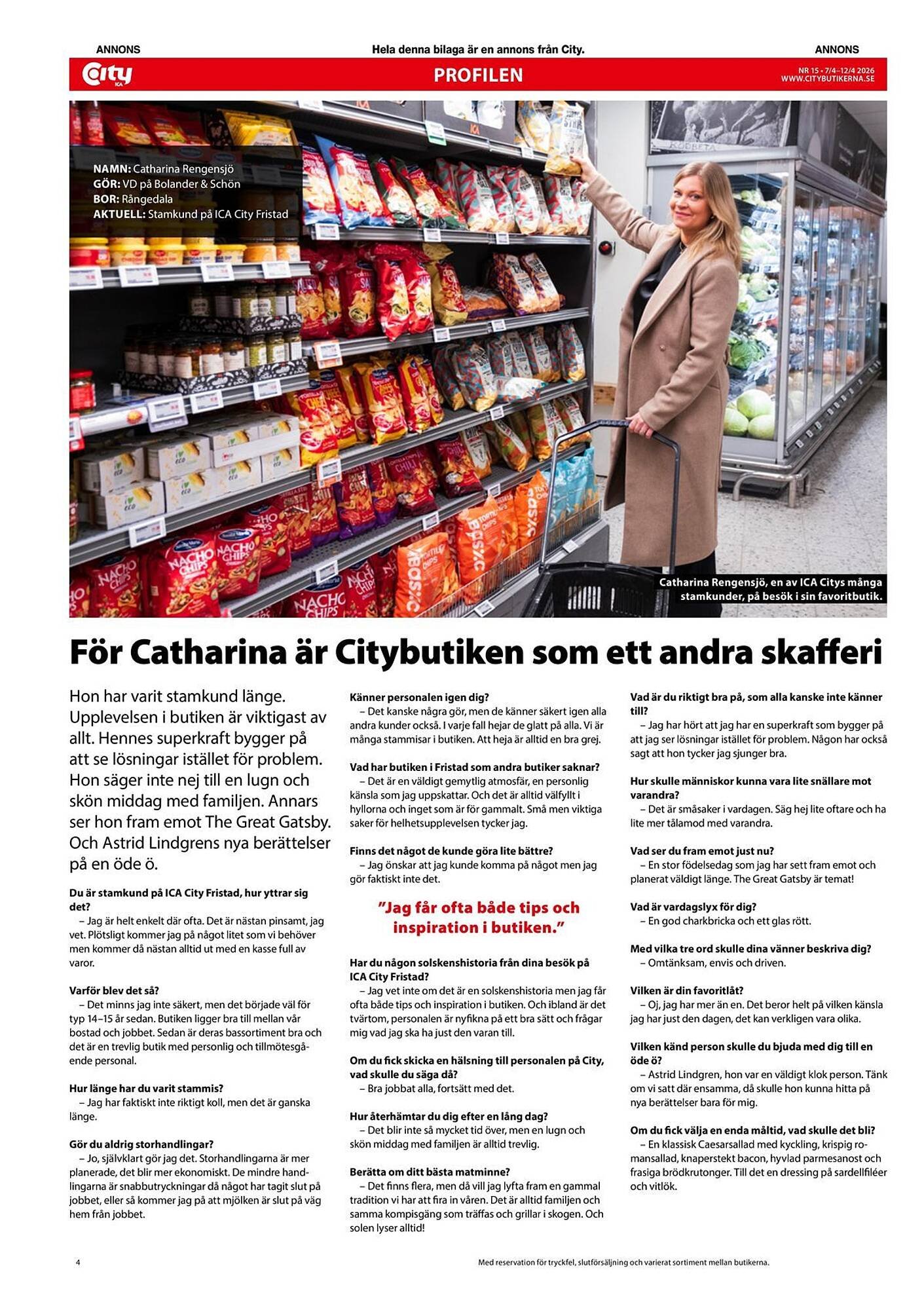 ICA Kvantum reklamblad