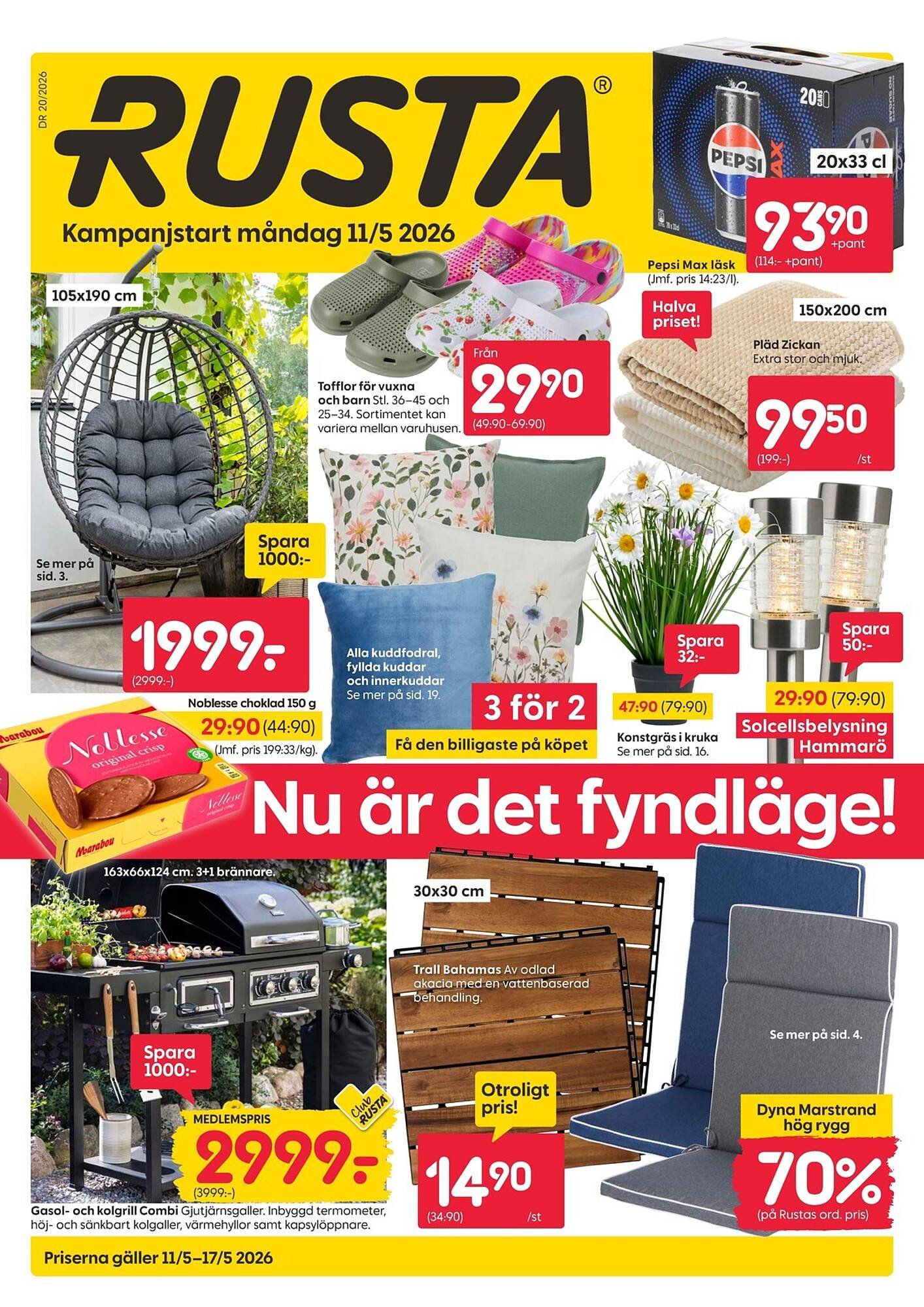 Rusta reklamblad
