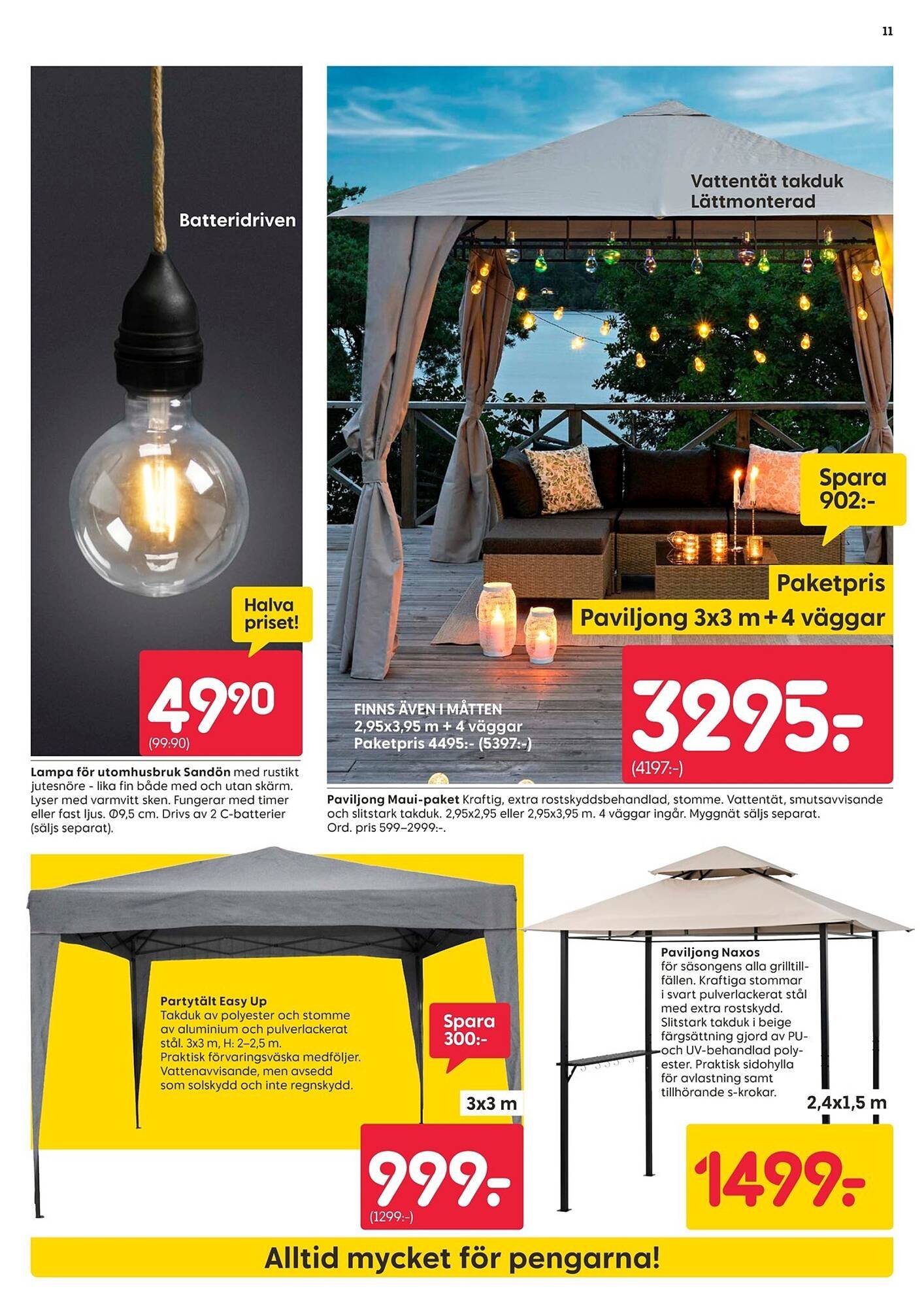 Rusta reklamblad