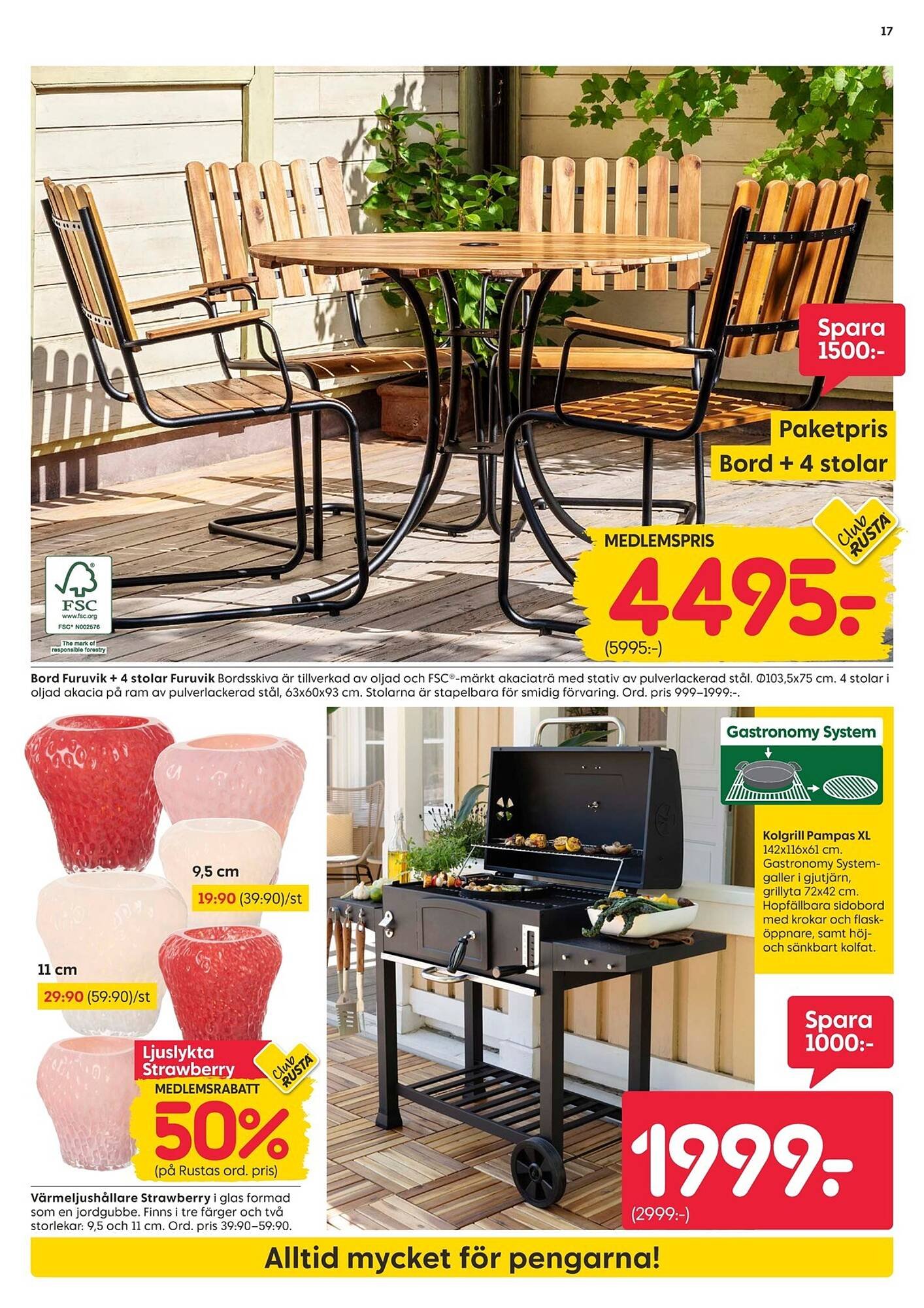 Rusta reklamblad