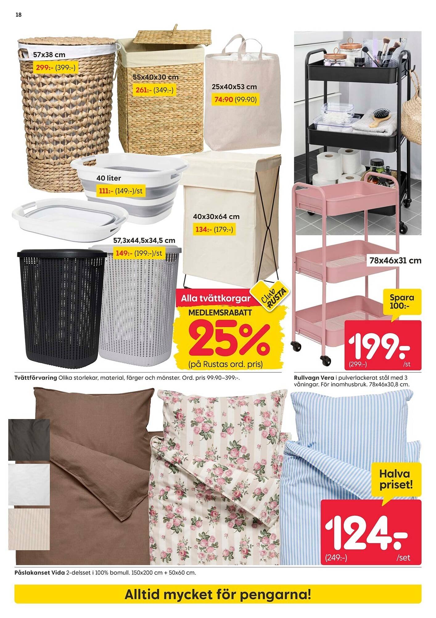 Rusta reklamblad