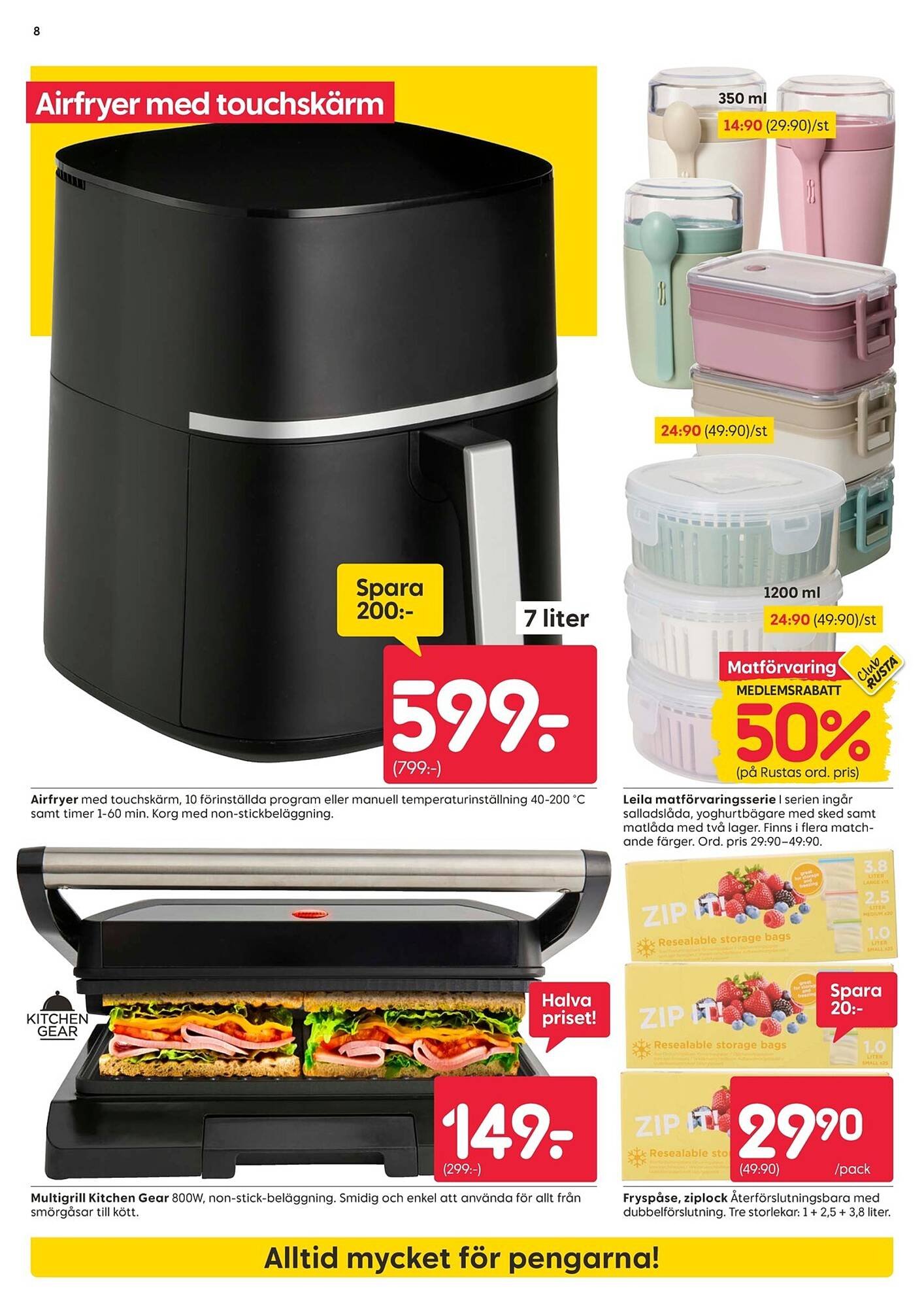 Rusta reklamblad