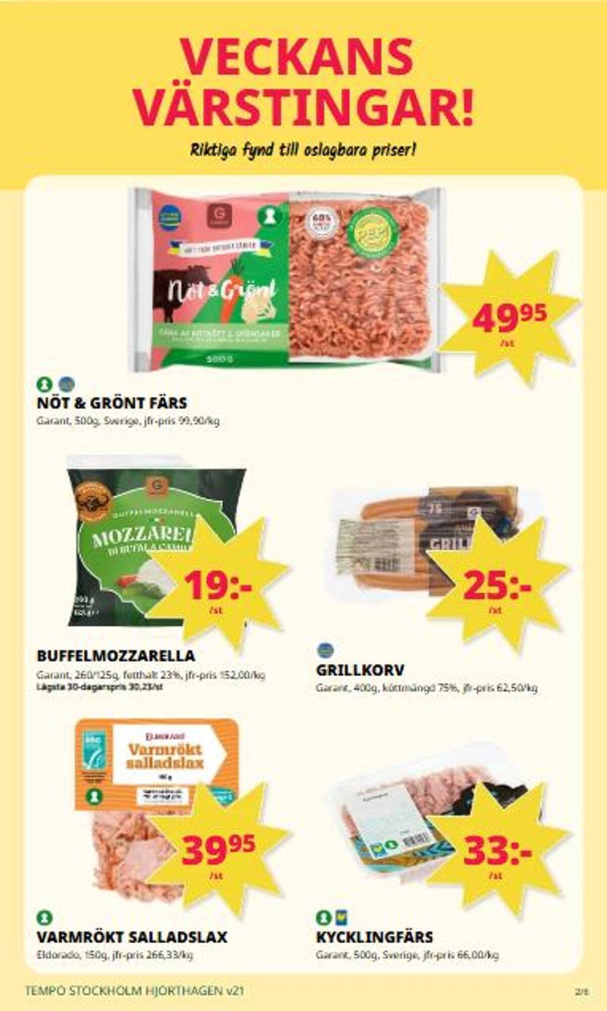 Tempo reklamblad
