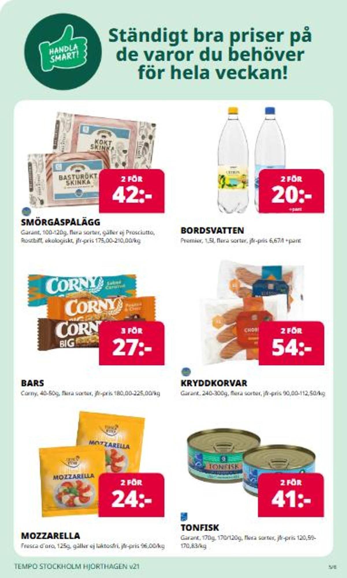 Tempo reklamblad