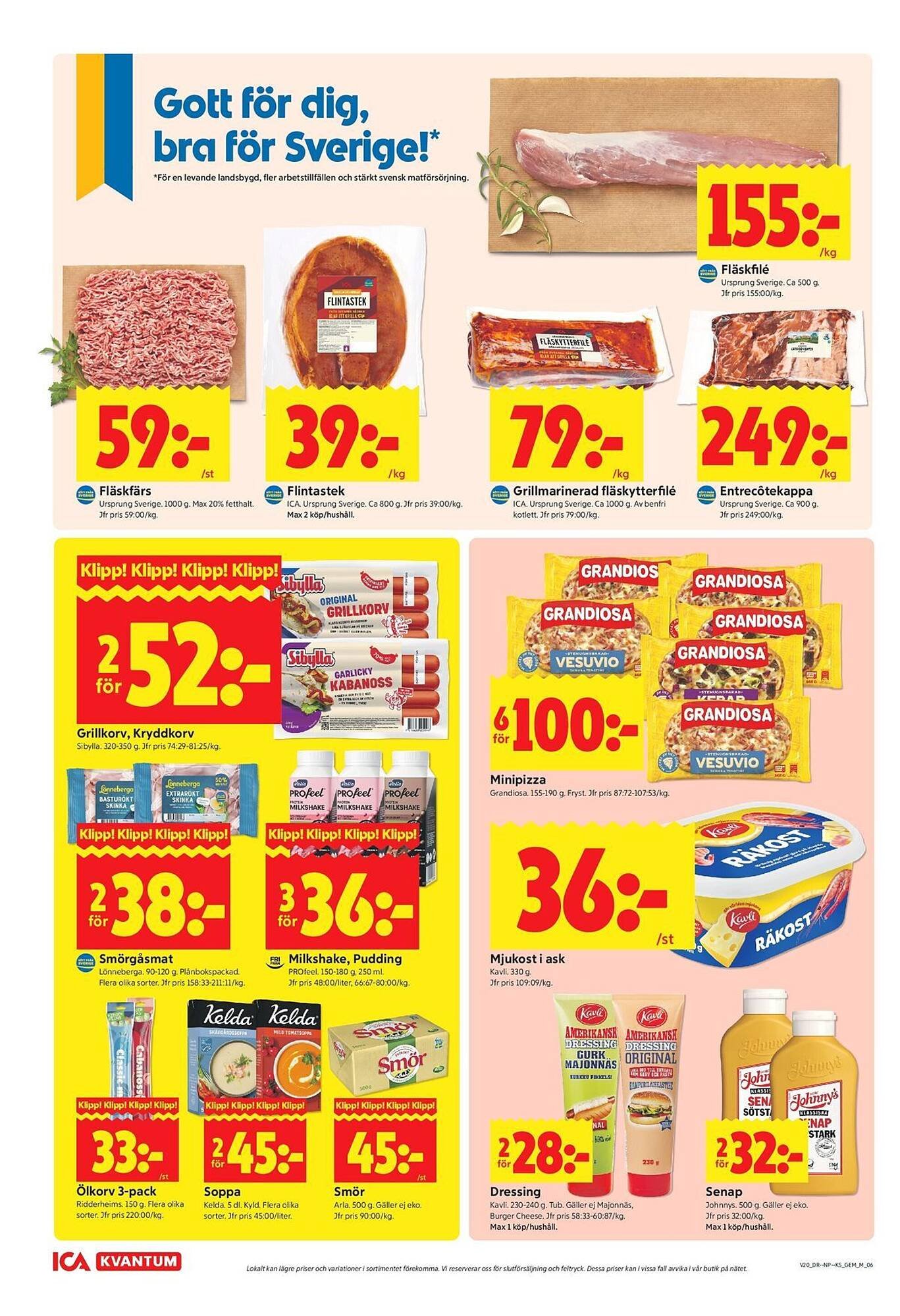 ICA Kvantum reklamblad