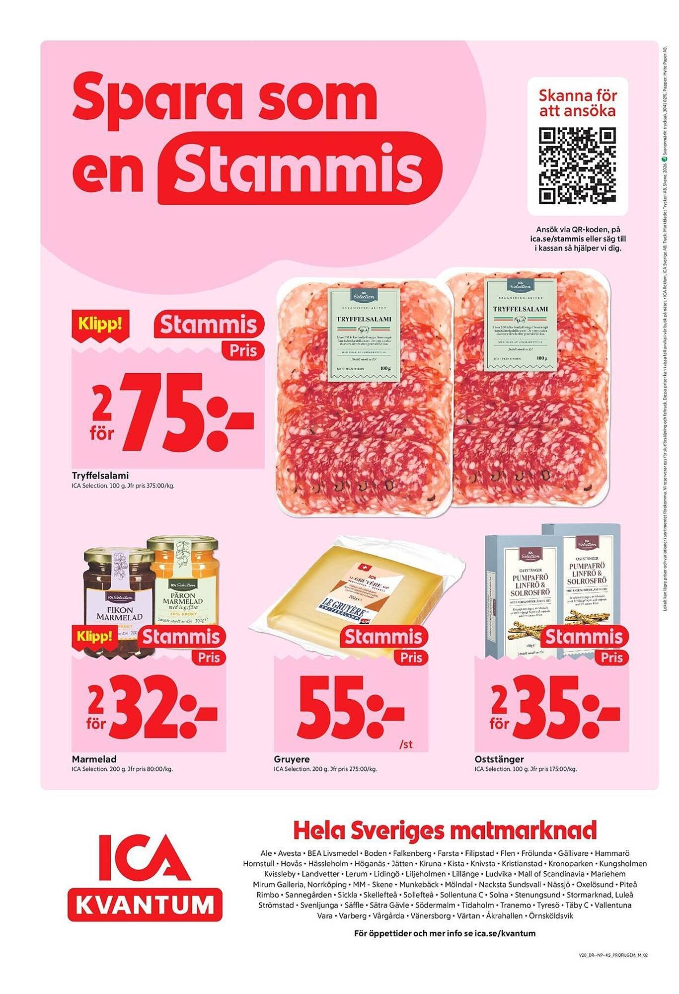 ICA Kvantum reklamblad