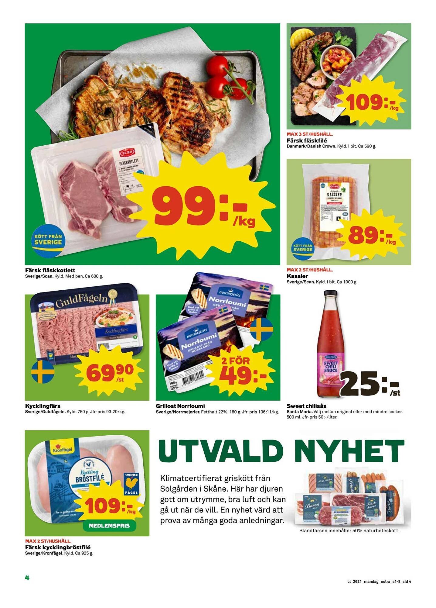 Coop Daglivs reklamblad
