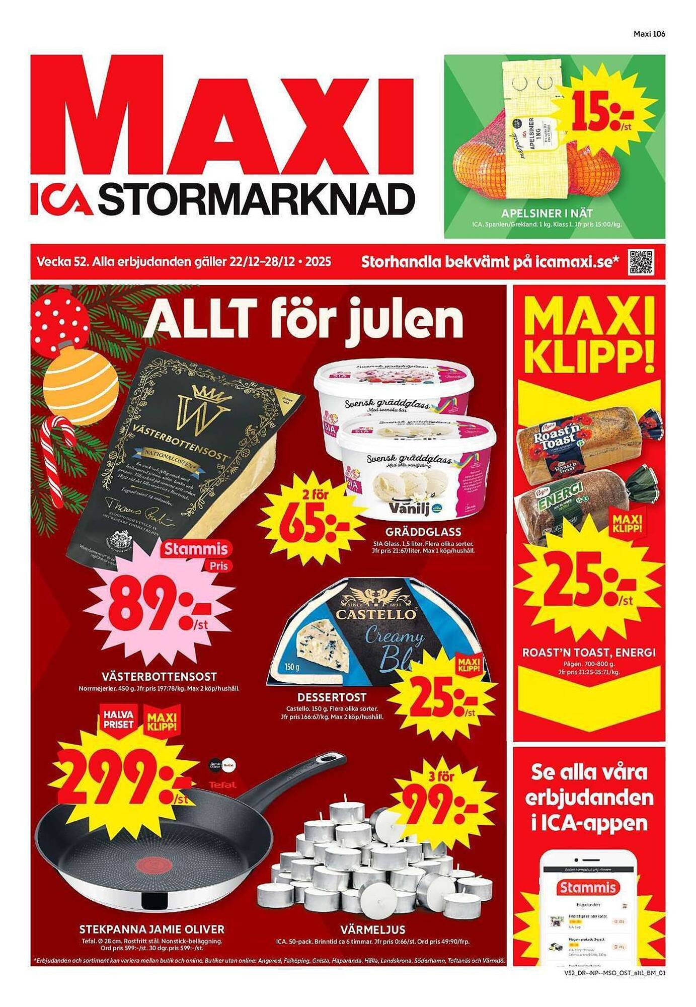 ICA Maxi reklamblad