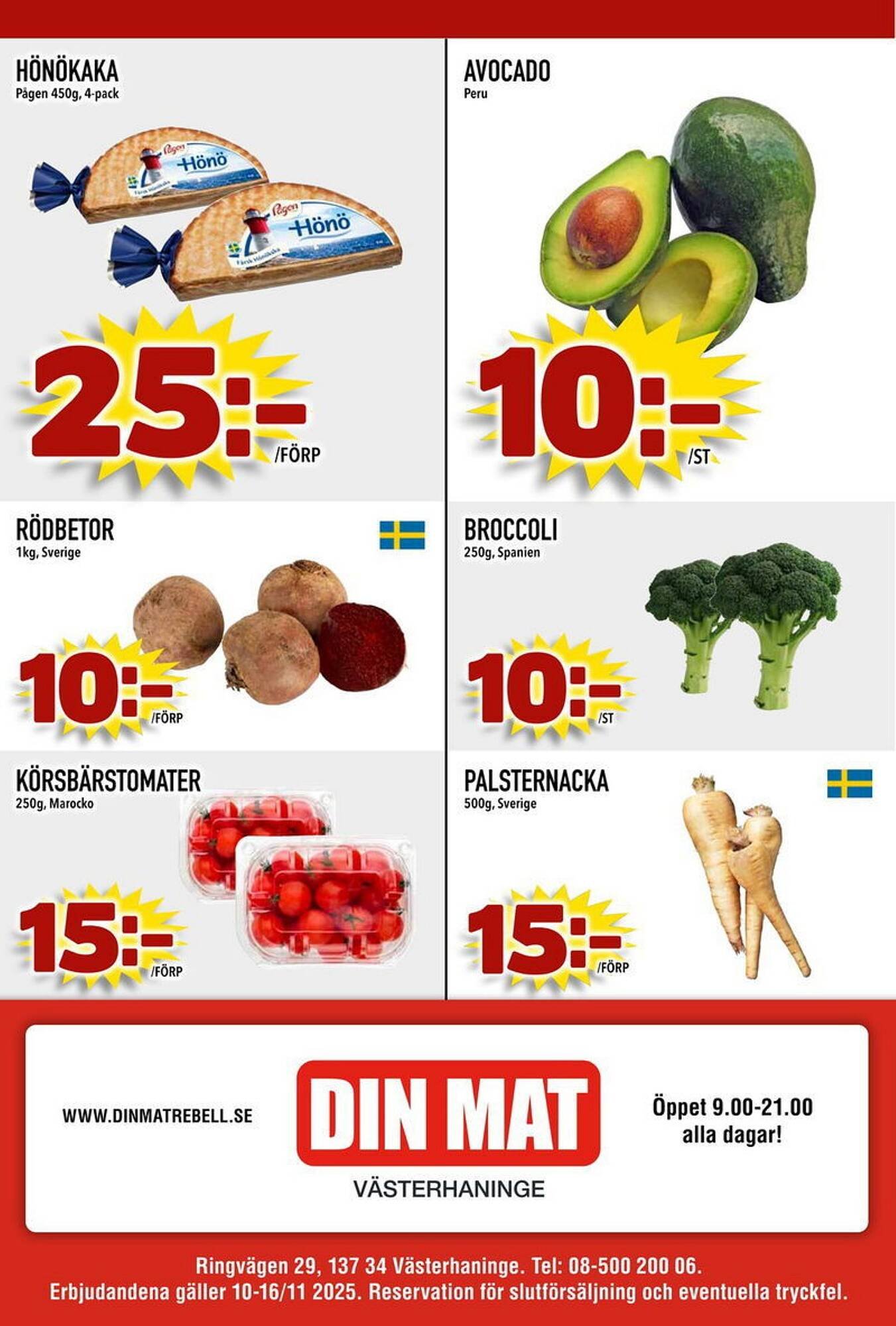 Din Mat reklamblad