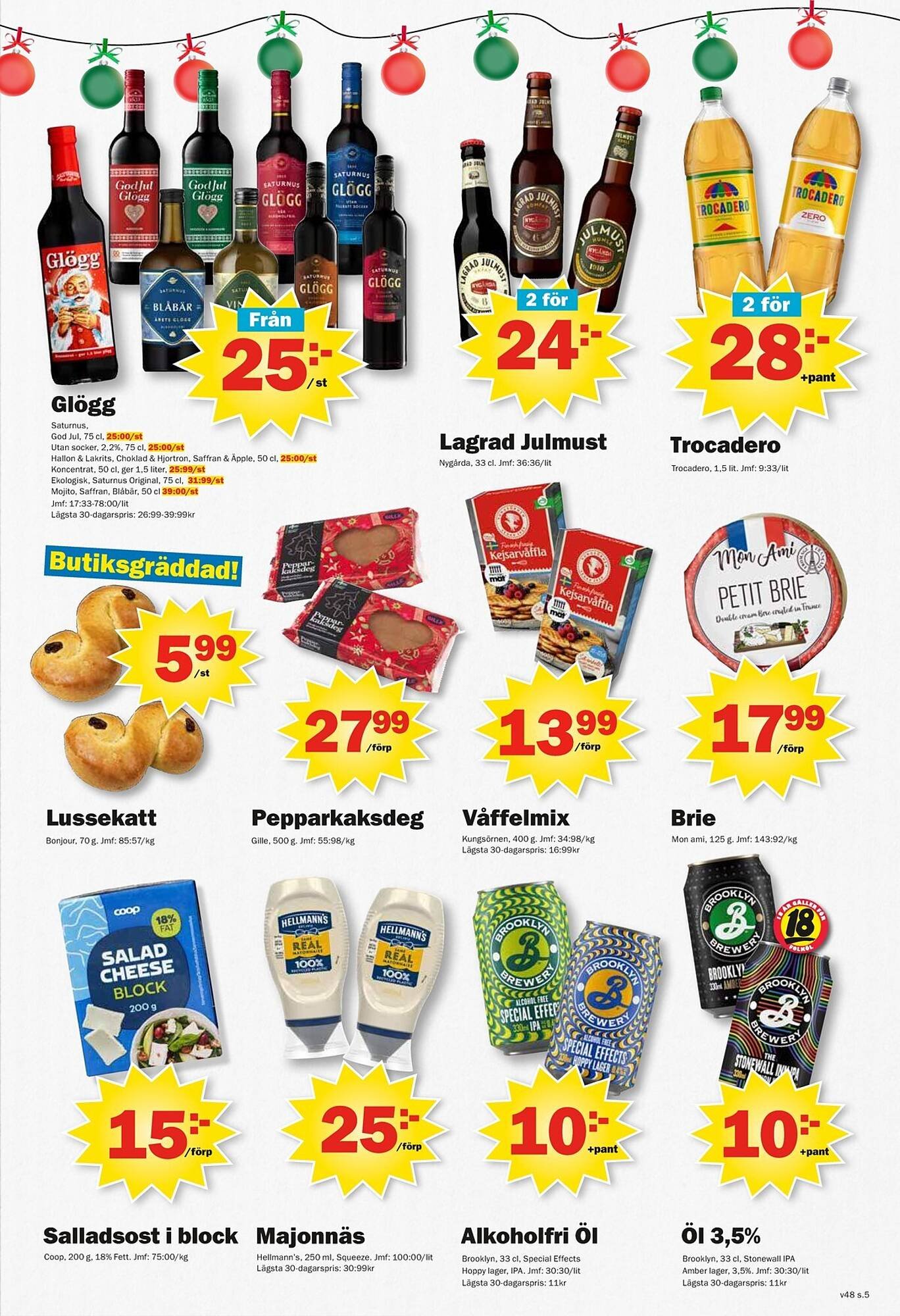 Pekås reklamblad