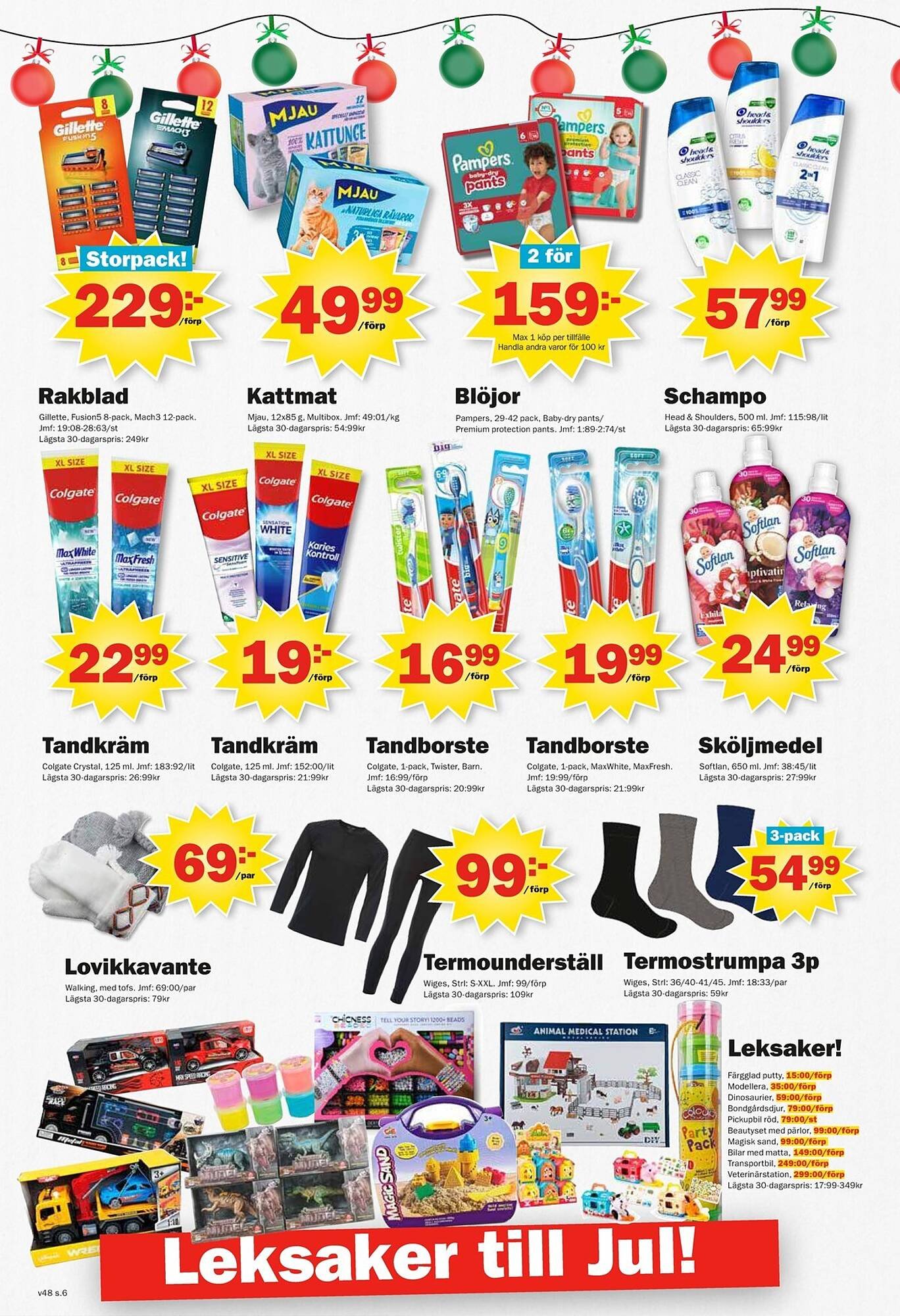 Pekås reklamblad