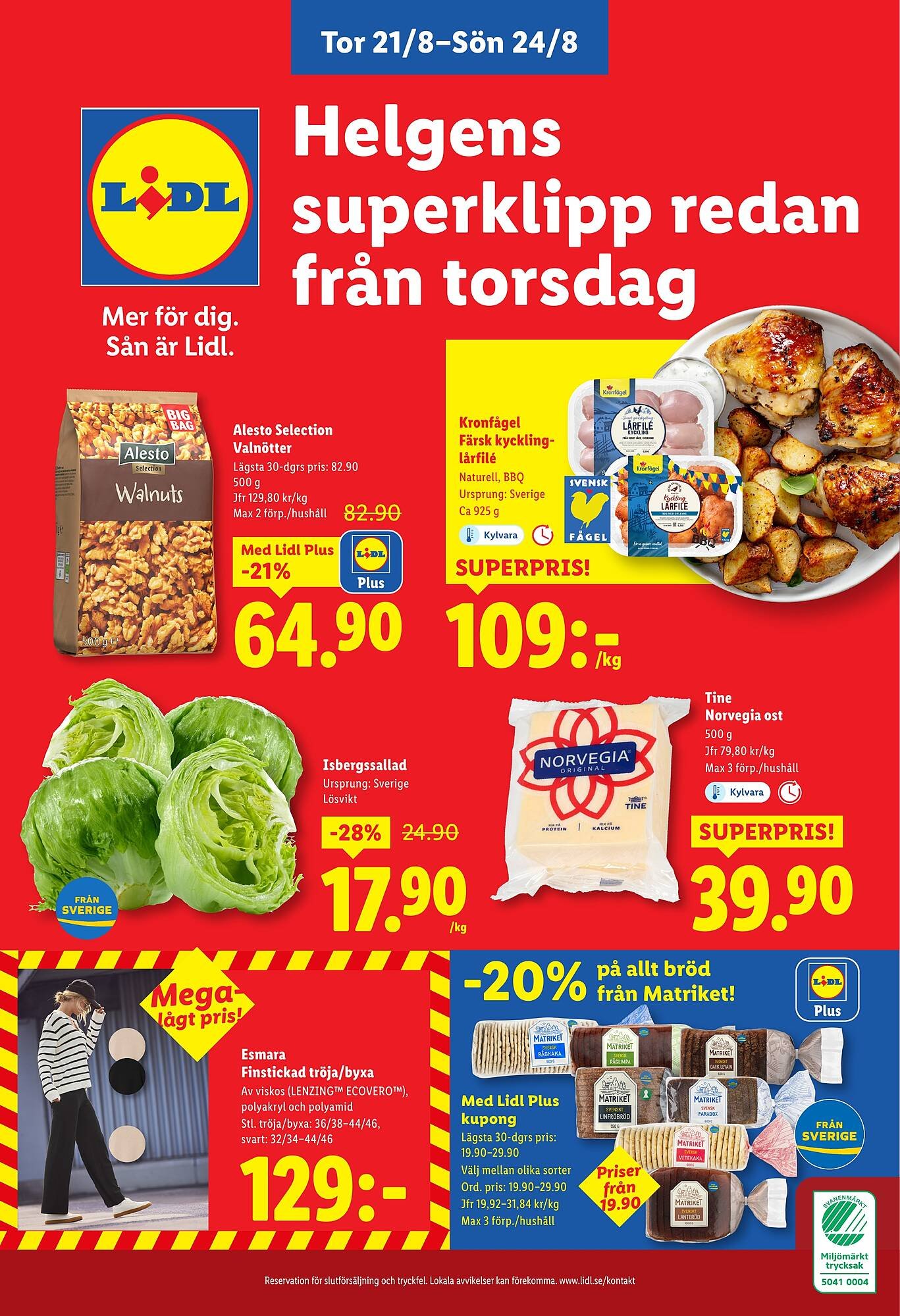 Lidl reklamblad (2025-08-18 - 2025-08-24)