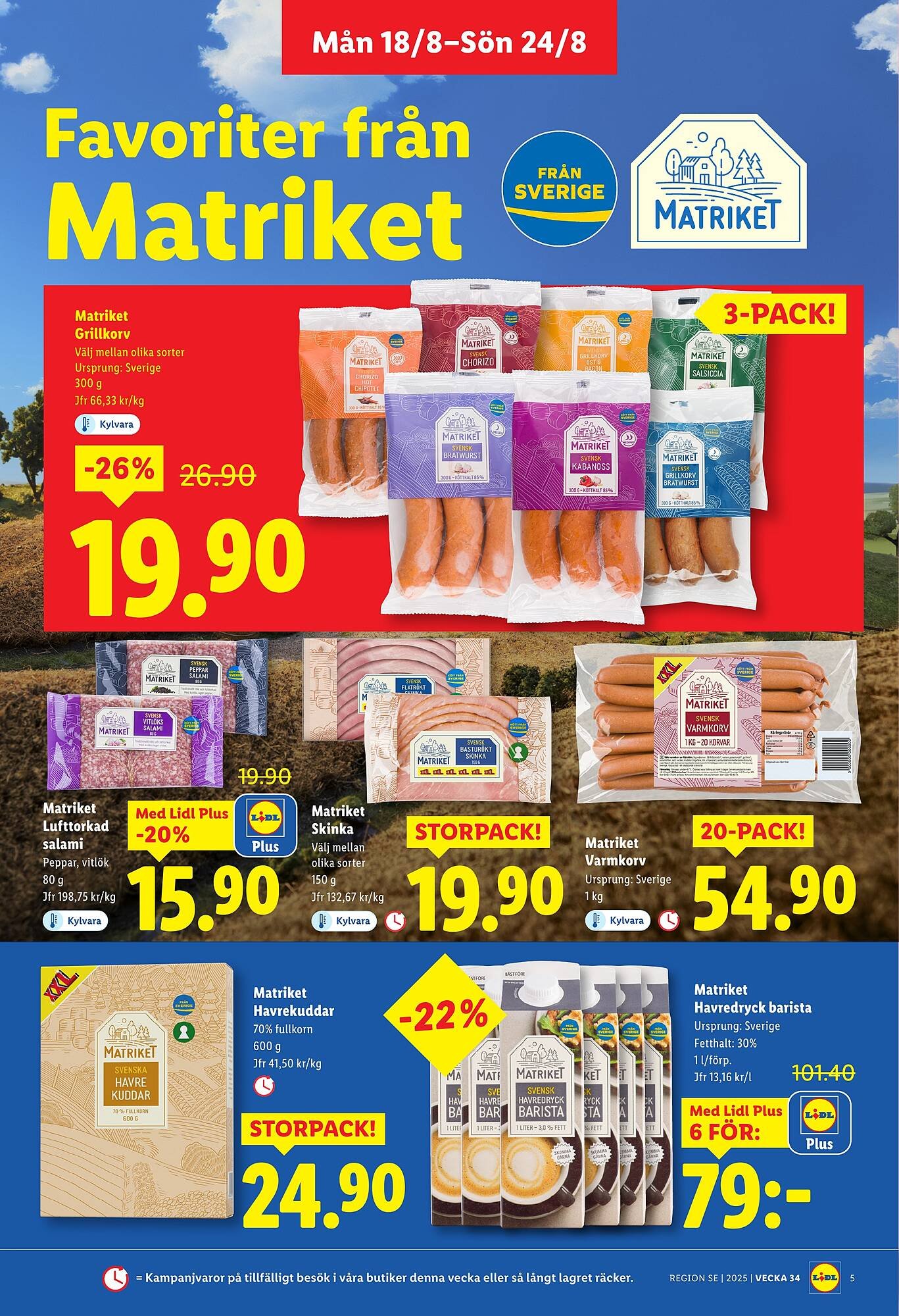 Lidl reklamblad (2025-08-18 - 2025-08-24)